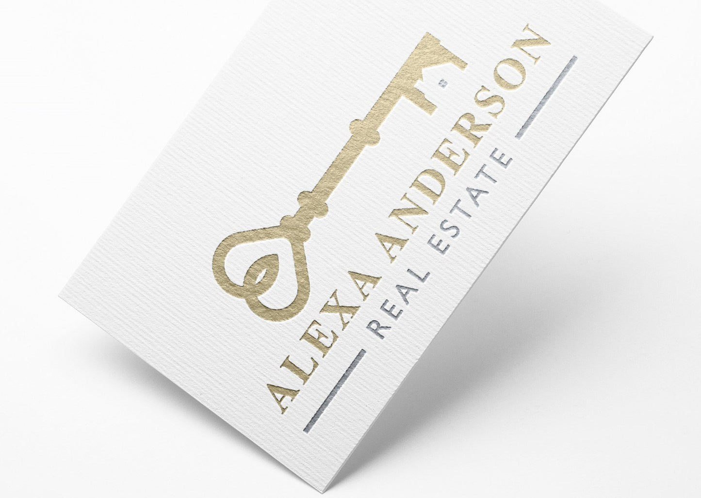 Logo Design - Real Estate | Realtor | Property Management | Vintage Key Logo