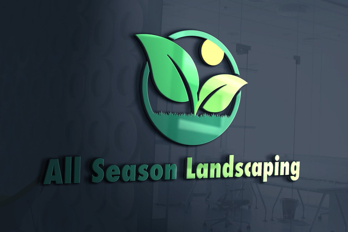 Logo Design - Lawn Care Logo | Landscaping Business Design | Lawn Maintenance Logo | Yard Care