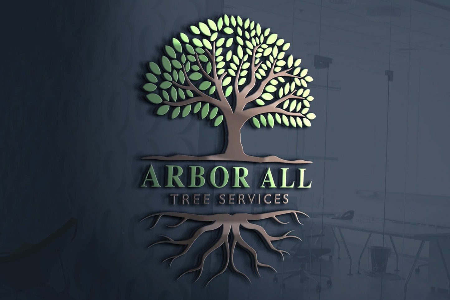 Lawn care Logo | Tree Service | Landscape Logo | Lawn Care Design | Landscaper Logo | Professional Logo Design | Lawn Maintenance | Leaf Logo (Copy)