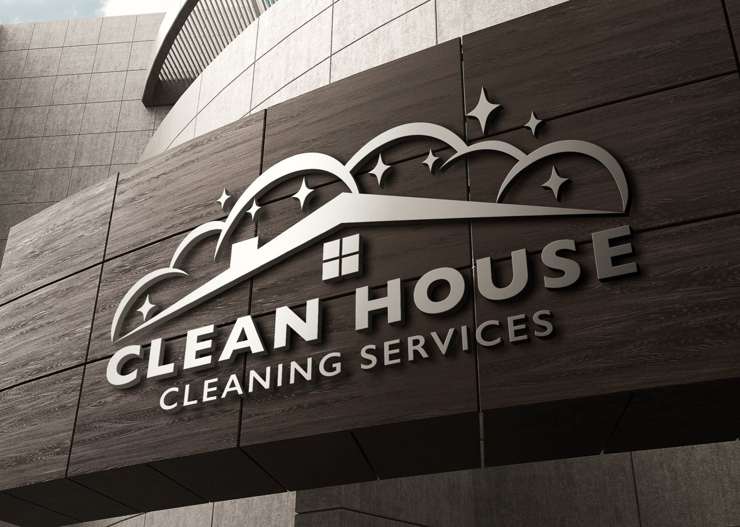 Cleaning Services Logo Design | Cleaning Business Logo | Housekeeping Logo | House Cleaning Logo | Residential | Office Cleaning Services
