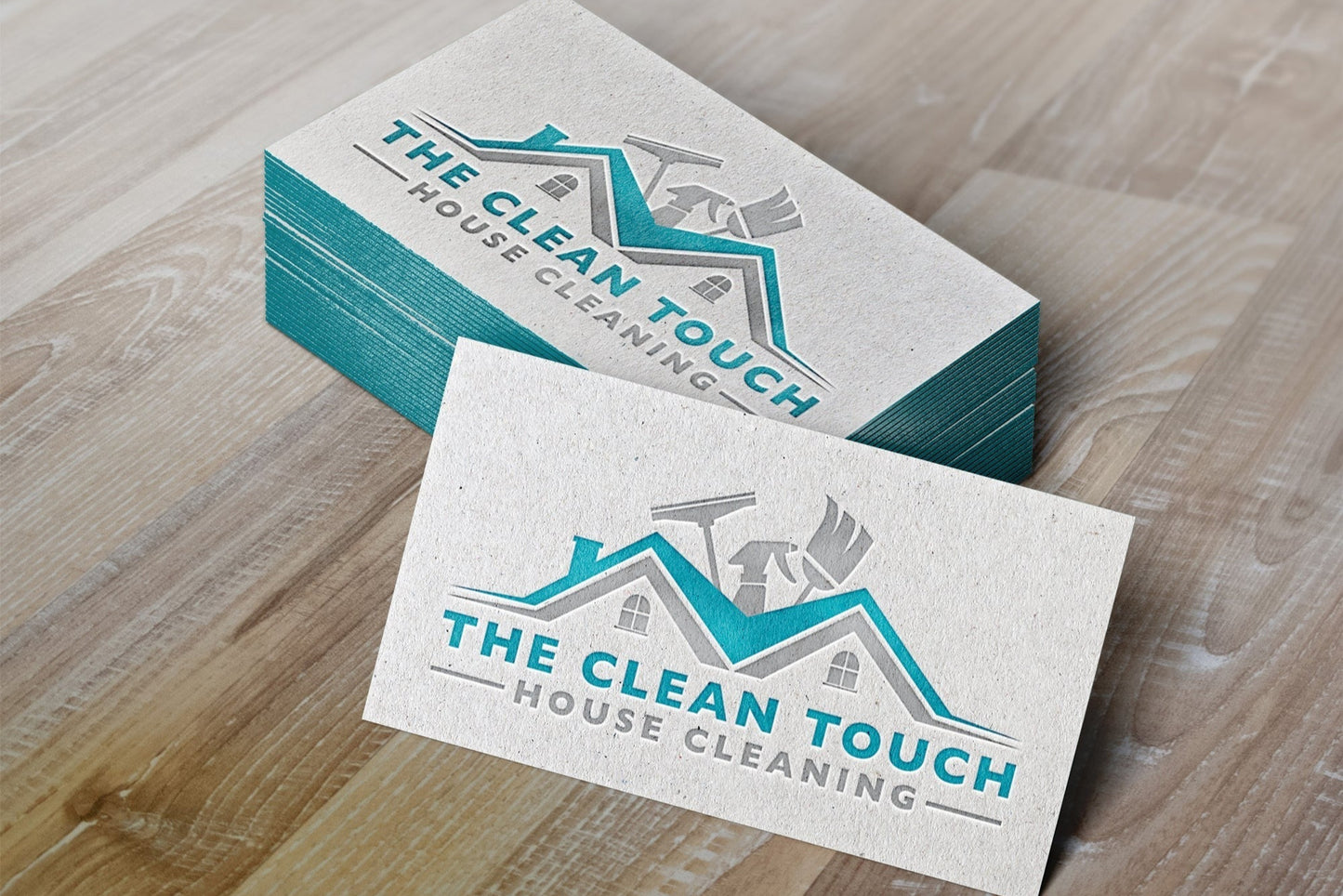 Logo Design - Cleaning Services | Housekeeping Logo | Cleaning Business Design