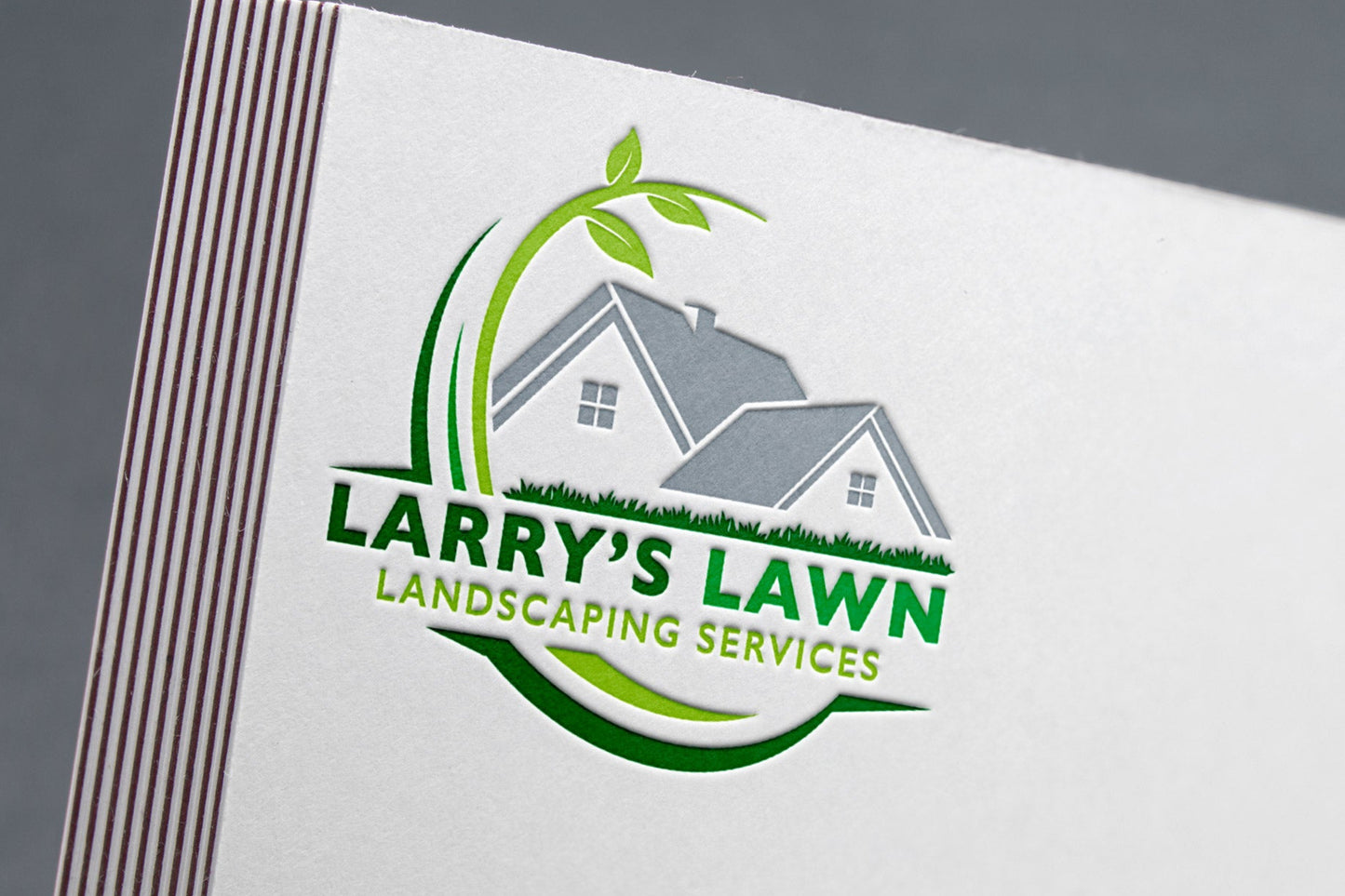 Logo Design - Lawn Care Logo | Landscaping Logo | Lawn Service Logo | Yard Maintenance Logo