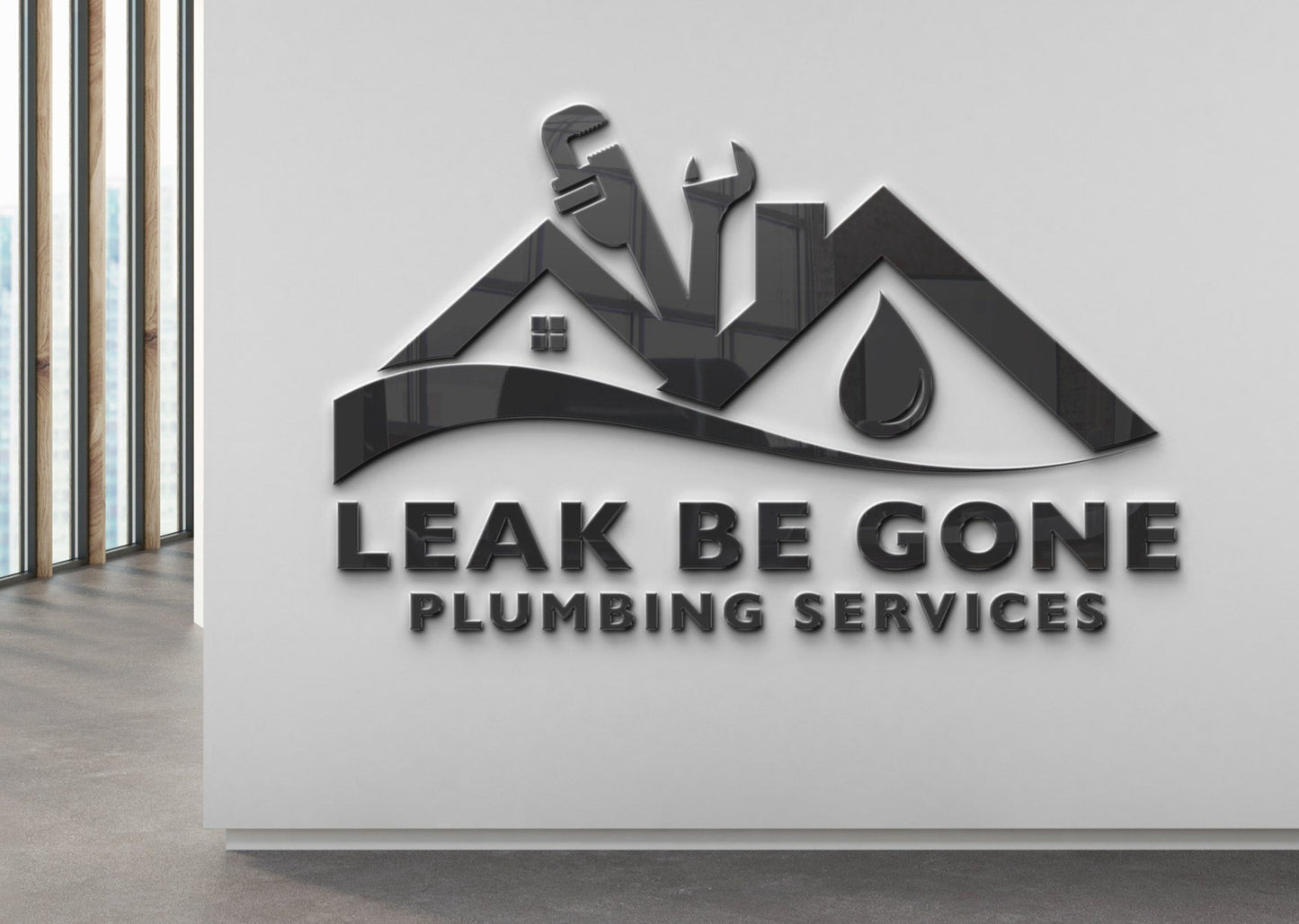 Logo Design - Plumber | Plumbing Service | Home Repair | Plumbing Company | Business