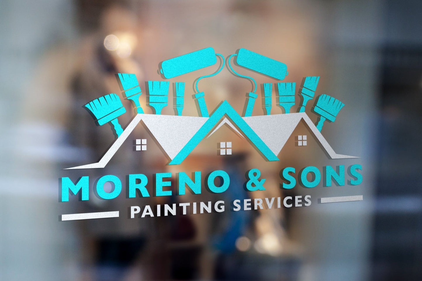 Logo Design - Painting Company Logo Design | Painting Business Logo | Paint Services Logo | Painter Logo