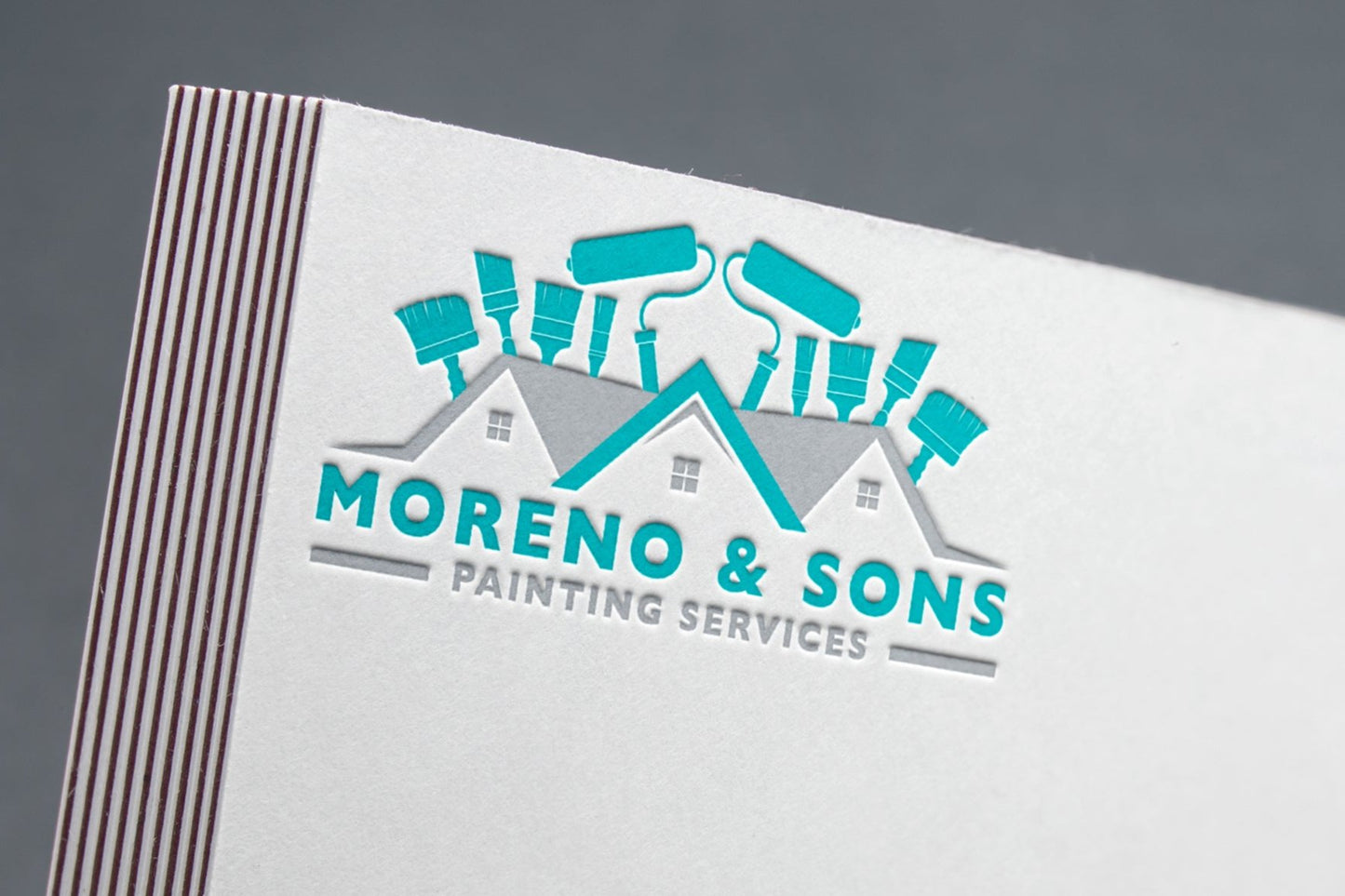 Logo Design - Painting Company Logo Design | Painting Business Logo | Paint Services Logo | Painter Logo