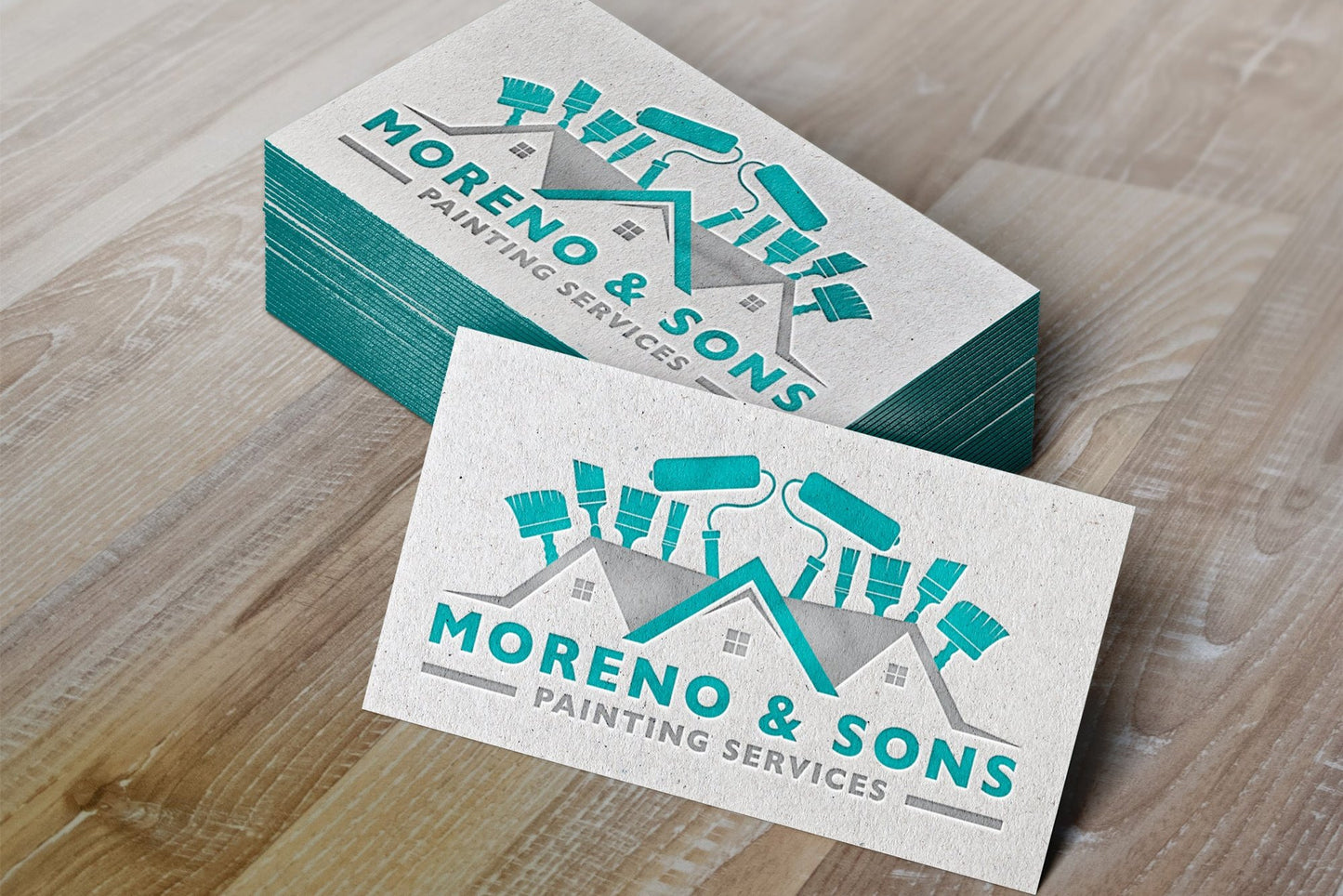 Logo Design - Painting Company Logo Design | Painting Business Logo | Paint Services Logo | Painter Logo