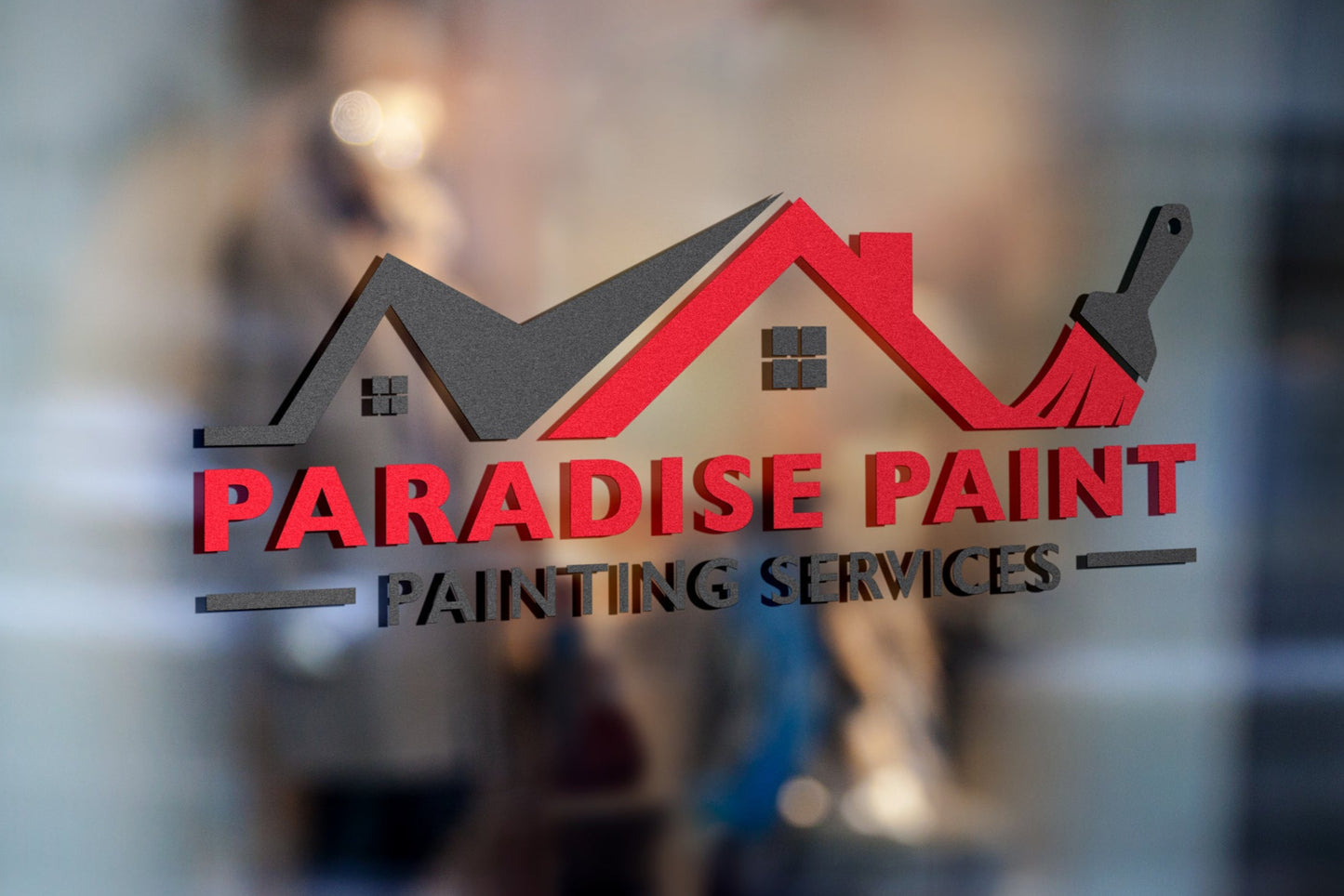 Logo Design - Painting Business Logo | Painting Company Logo | Paint Brush Design | Remodeling Logo
