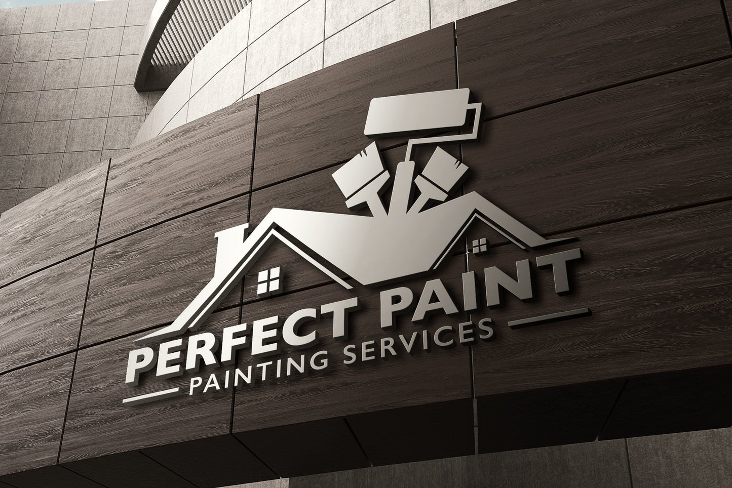Logo Design - Painting Company Logo | Painting Services Logo | Home Remodeling Logo | Home Renovation Logo
