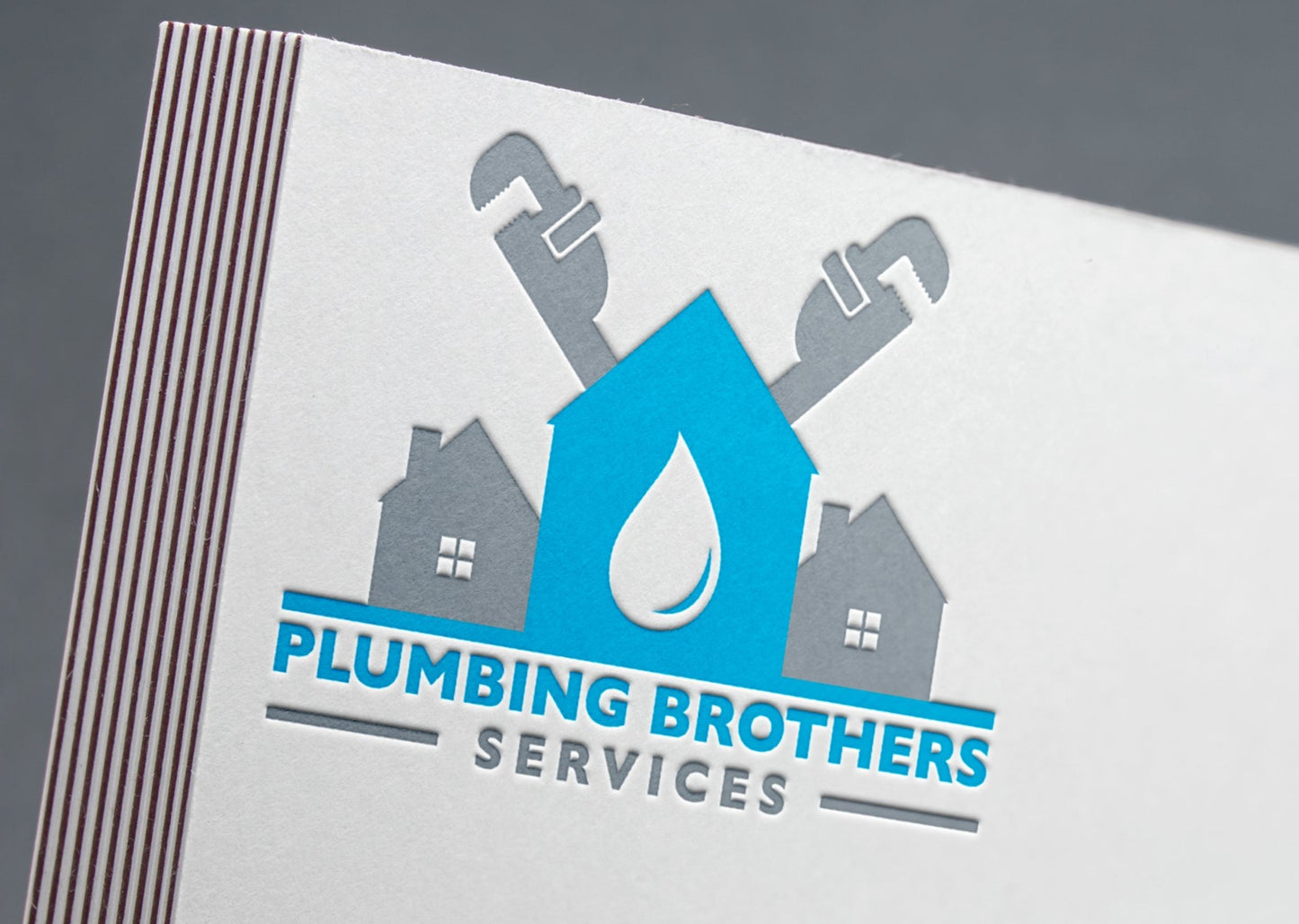 Logo Design - Plumber Logo | Plumbing Services | Home Repair Design | Plumbing Company