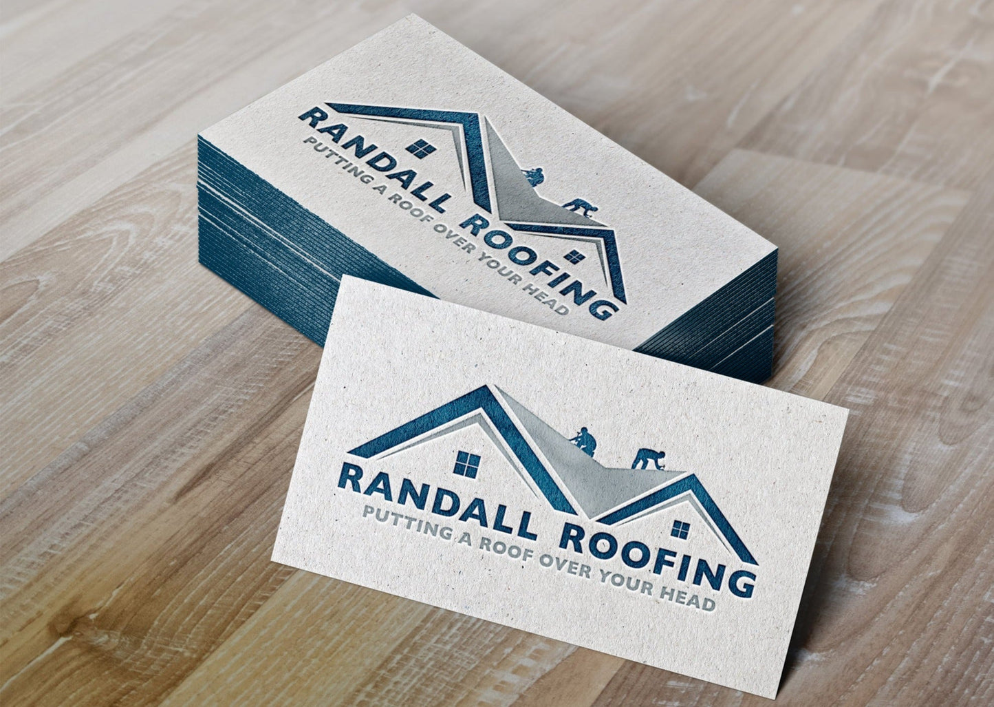 Logo Design - Construction | Roofing Services | Hammer Design | Home Design | Home Services