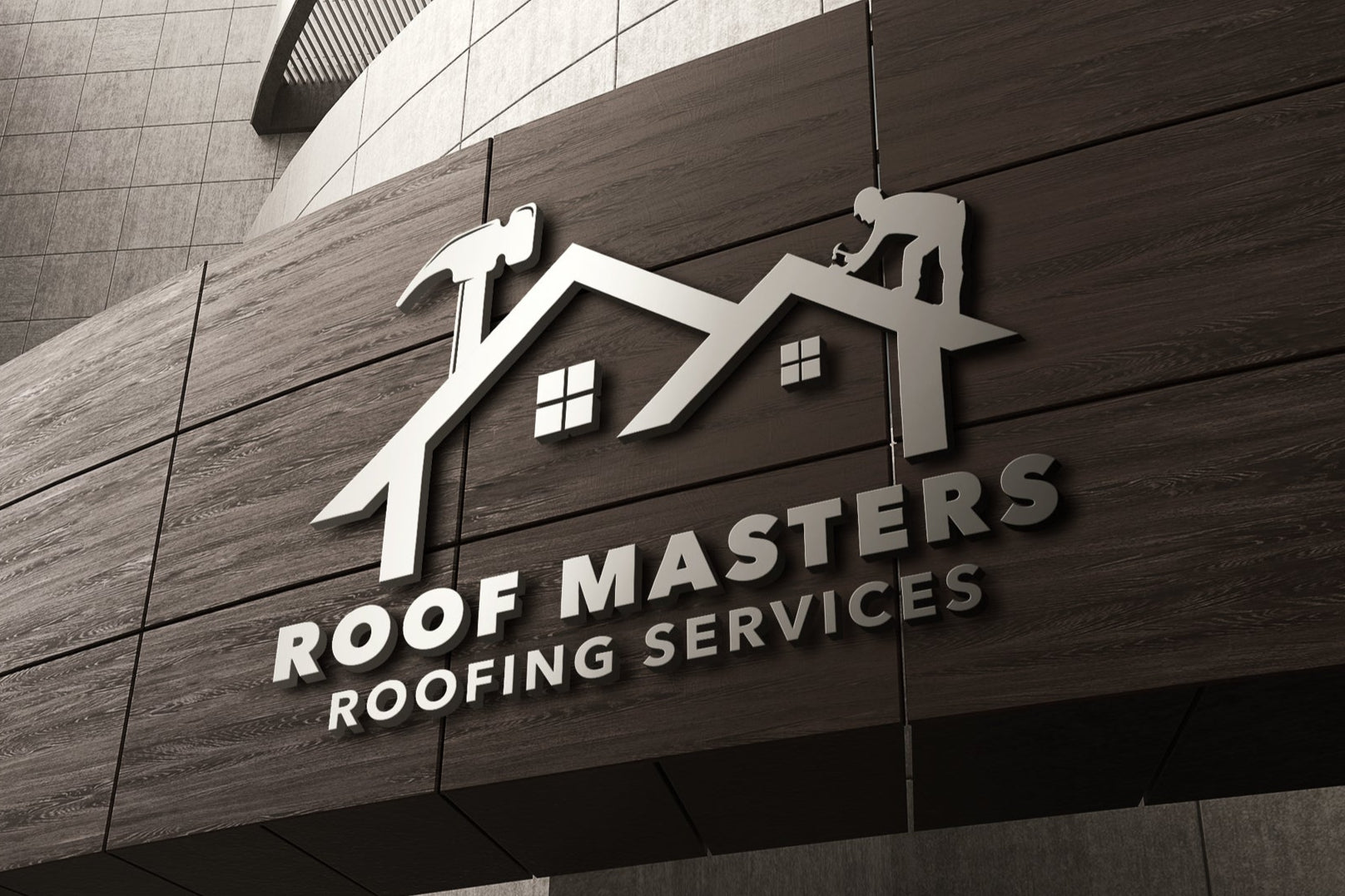 Construction Logo Design | Construction Company Logo | Roofing Logo | Home Remodeling Business Logo | Home Repair Services | Handyman Logo