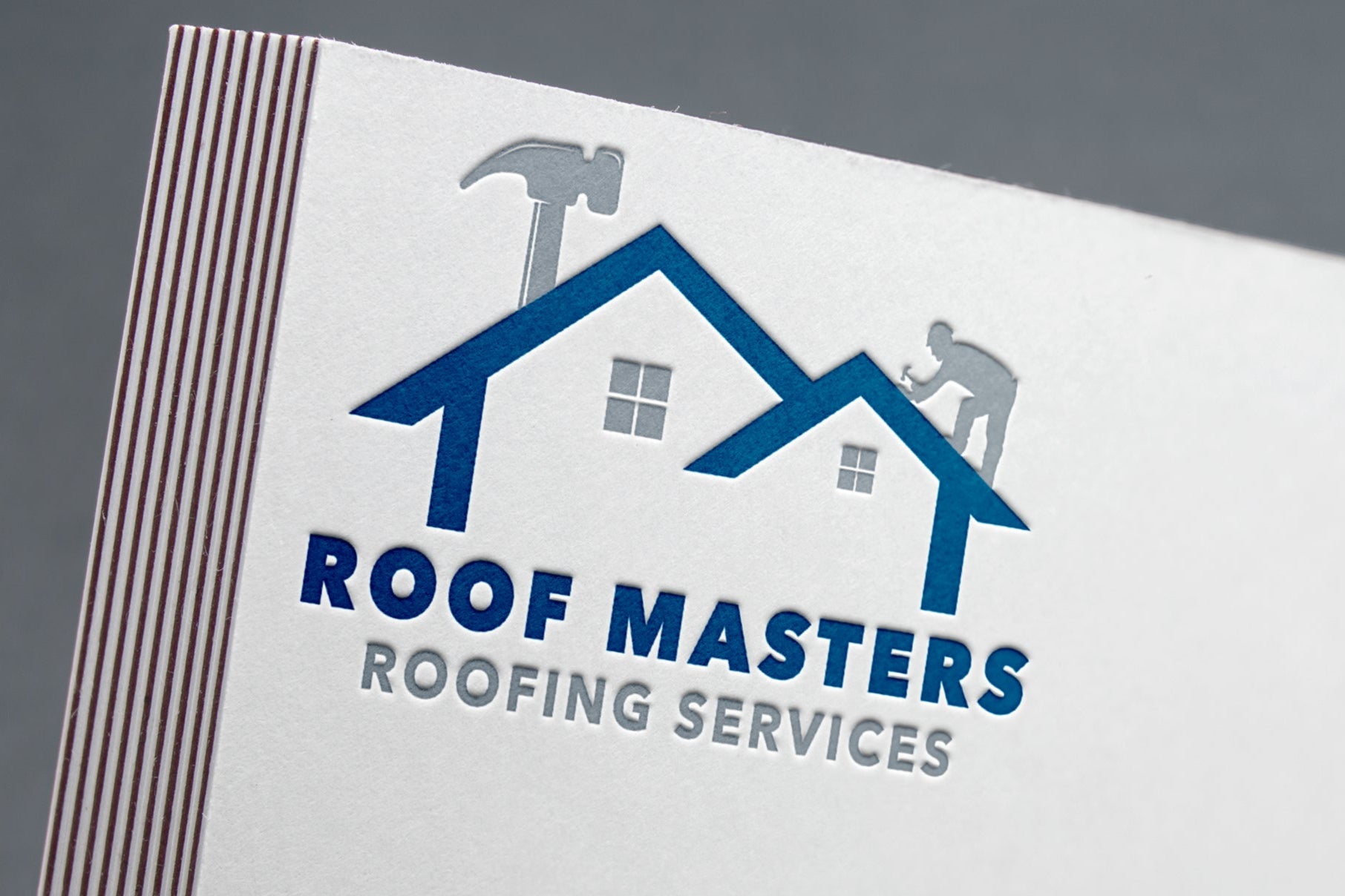 Construction Logo Design | Construction Company Logo | Roofing Logo | Home Remodeling Business Logo | Home Repair Services | Handyman Logo