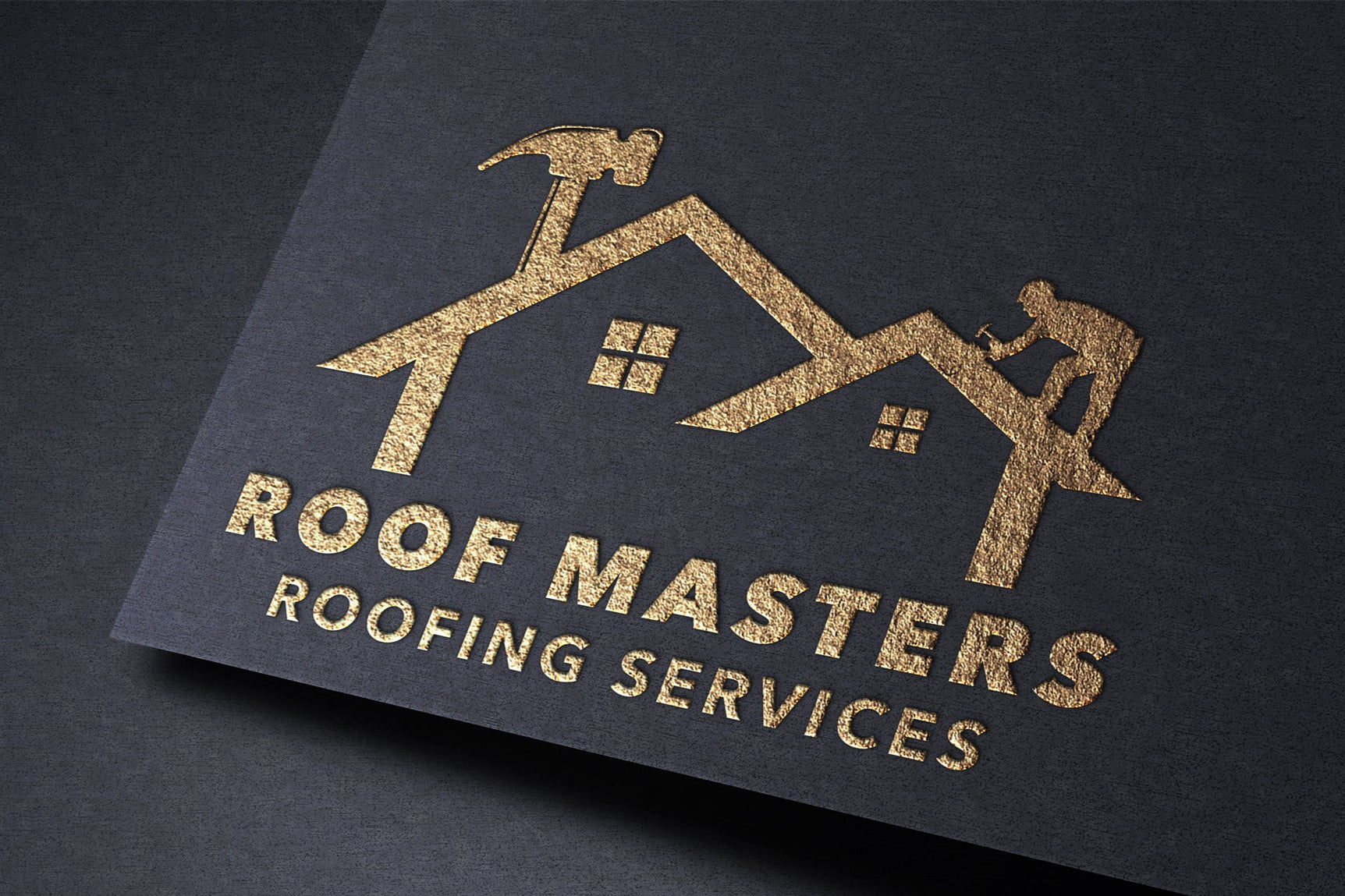 Construction Logo Design | Construction Company Logo | Roofing Logo | Home Remodeling Business Logo | Home Repair Services | Handyman Logo