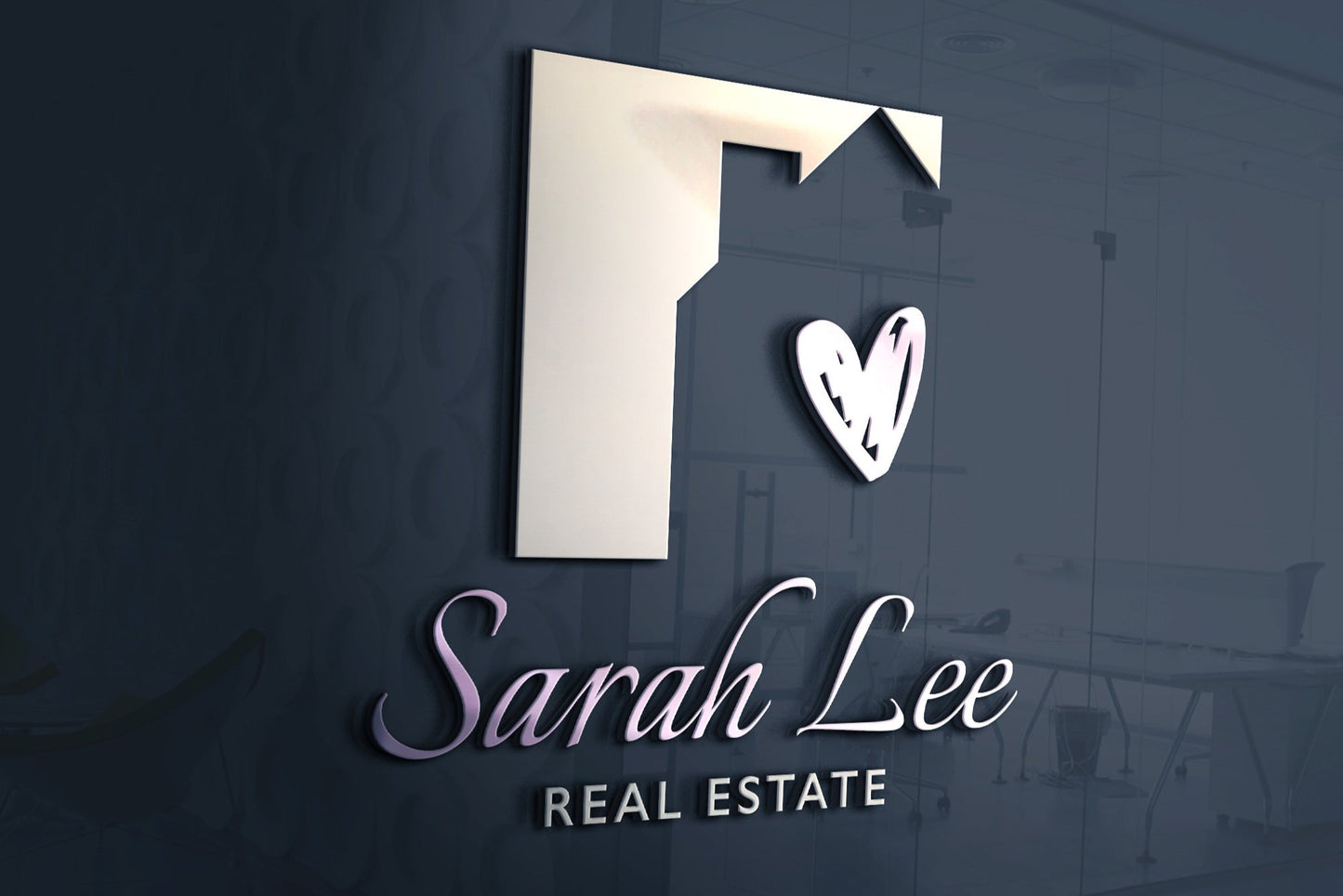 Logo Design - Real Estate Logo | Realtor Logo | Heart Design | Realtor Design | Realty Logo