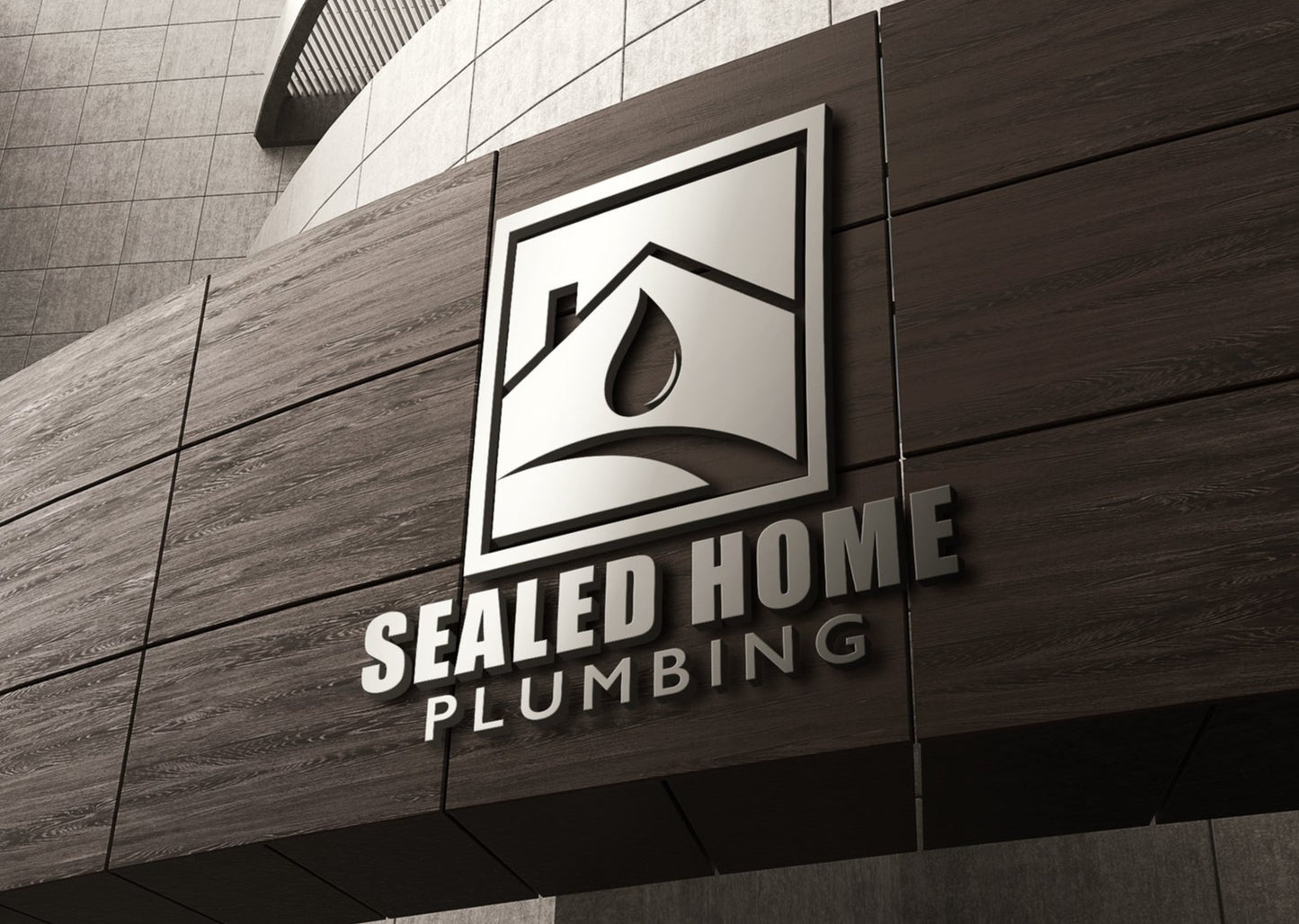 Plumbing Logo Design | Plumbing Service Logo | Plumbing Company Logo | Home Repair Logo | Water Drop | Wrench | Plumber Logo | HandyMan Logo