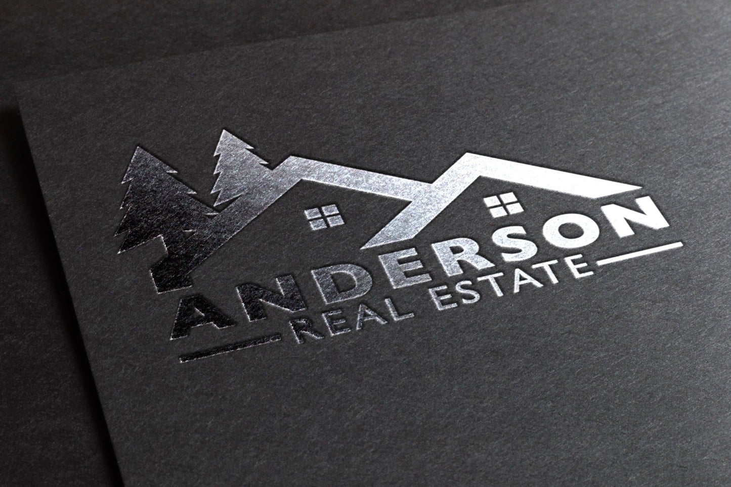 Logo Design Real Estate Realtor Property Management Construction Roofing Tree