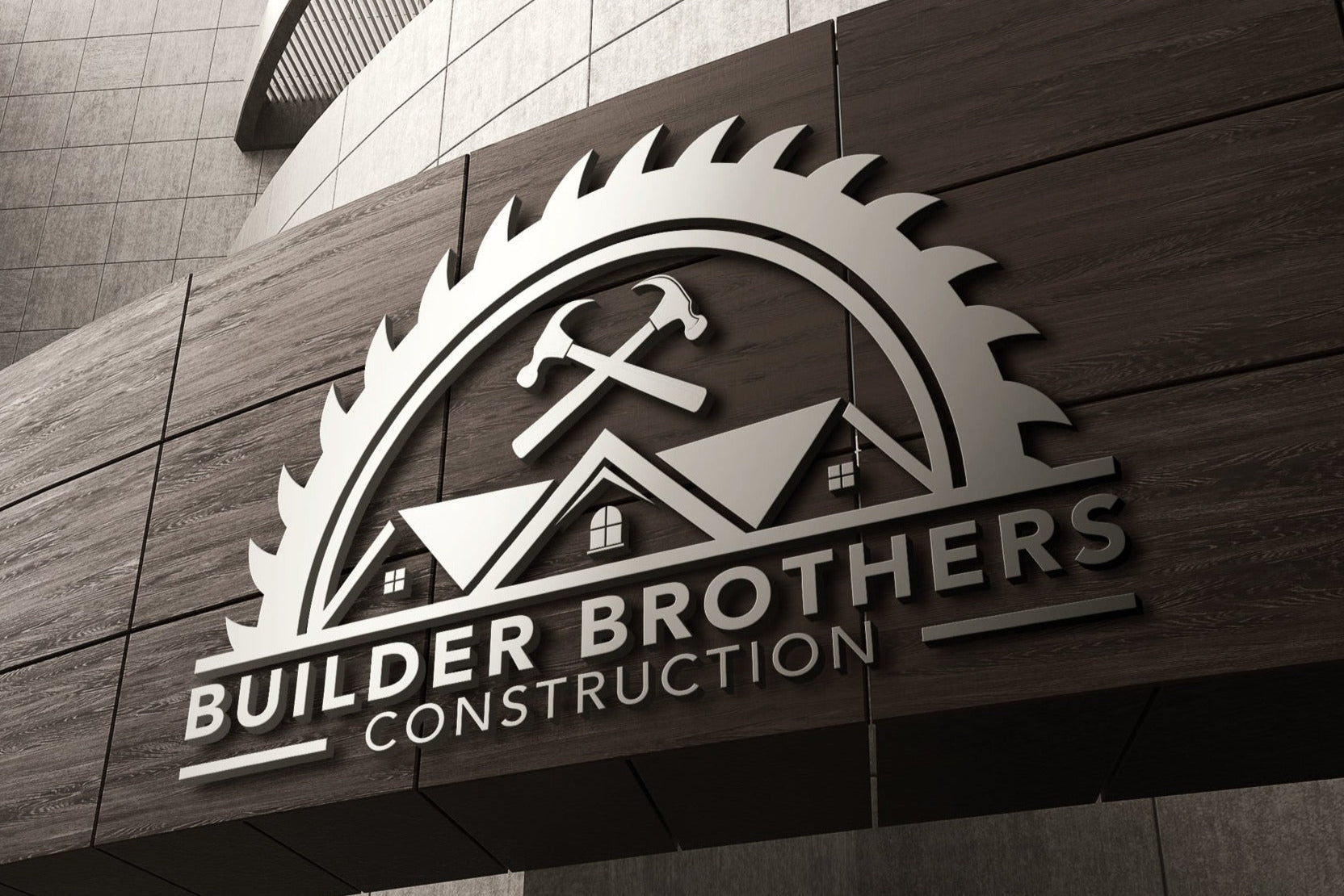Construction Logo | Roofing Business | Real Estate Logo | Real Estate Business | Construction Company | Roofing Logo | Roofers | Real Estate Agent