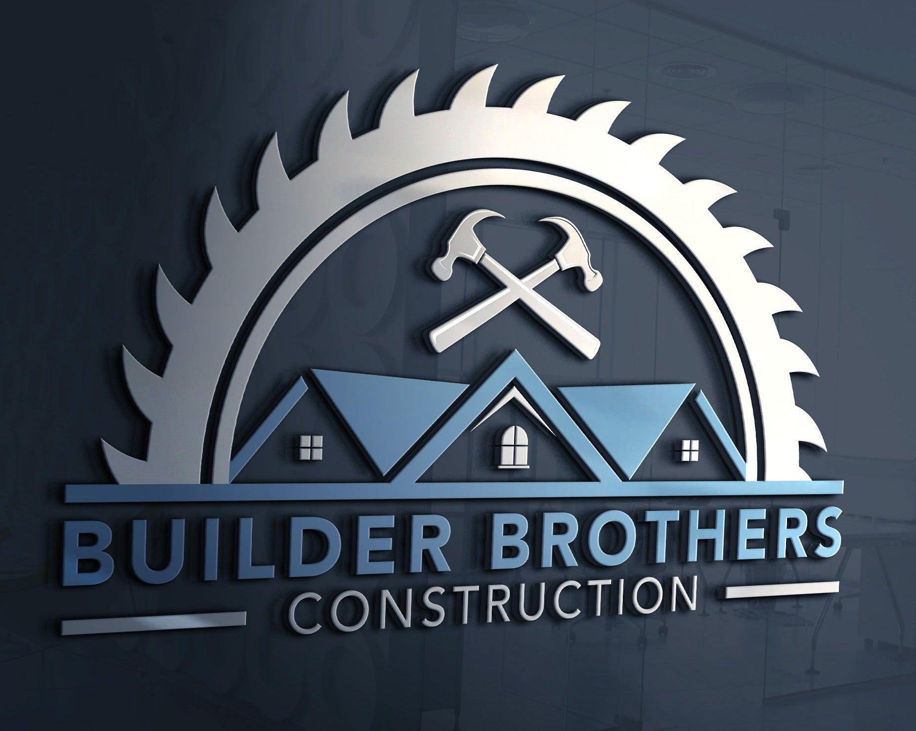 Construction Logo | Roofing Business | Real Estate Logo | Real Estate Business | Construction Company | Roofing Logo | Roofers | Real Estate Agent