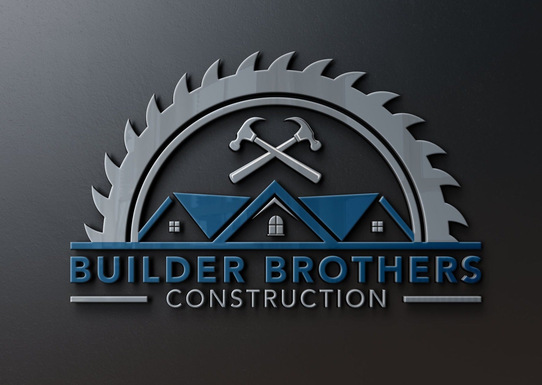 Construction Logo | Roofing Business | Real Estate Logo | Real Estate Business | Construction Company | Roofing Logo | Roofers | Real Estate Agent