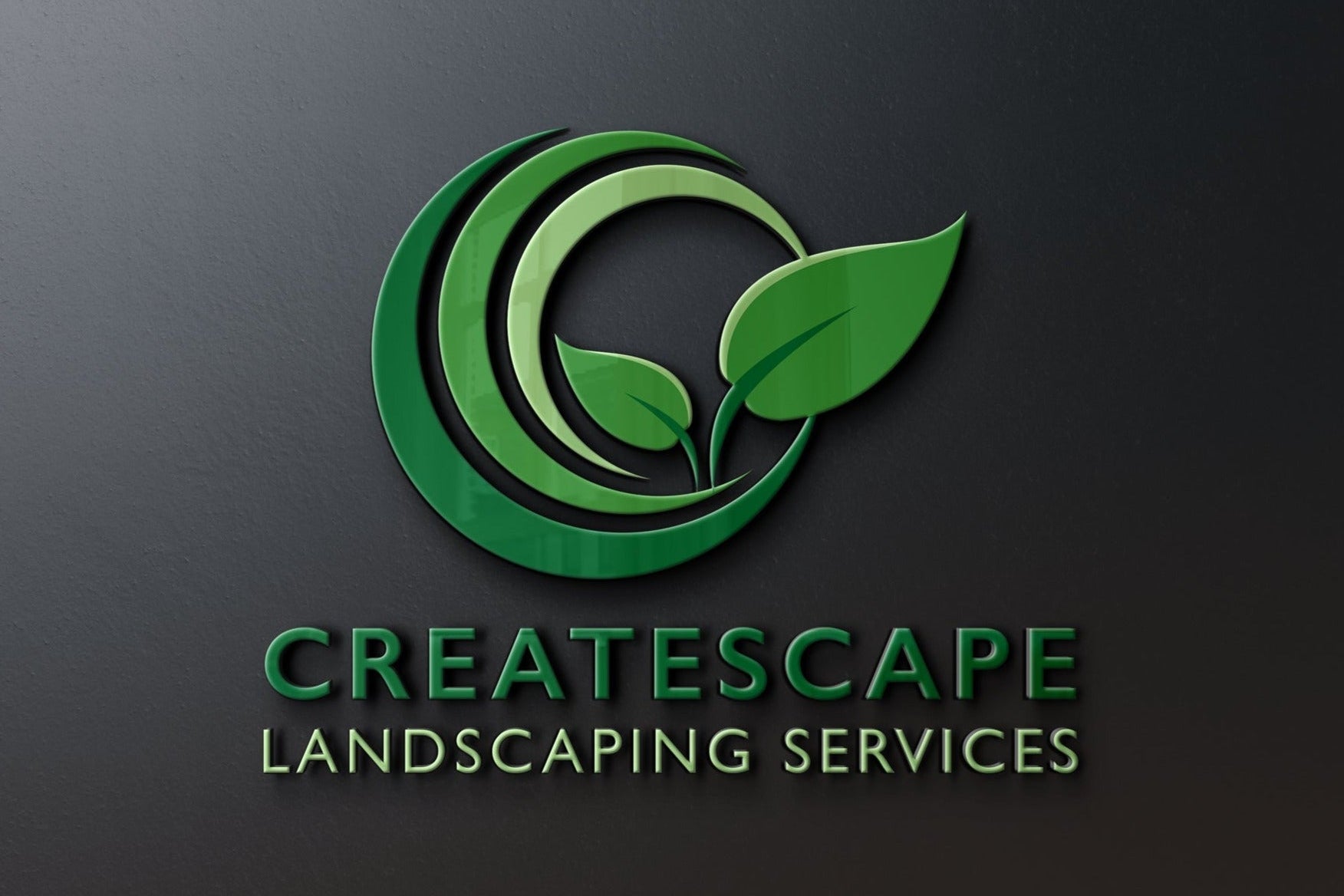 Diseño de logotipos - Paisajismo | Cuidado del césped | Diseño de hoja –  Cinco Creative, image size:1752x1168