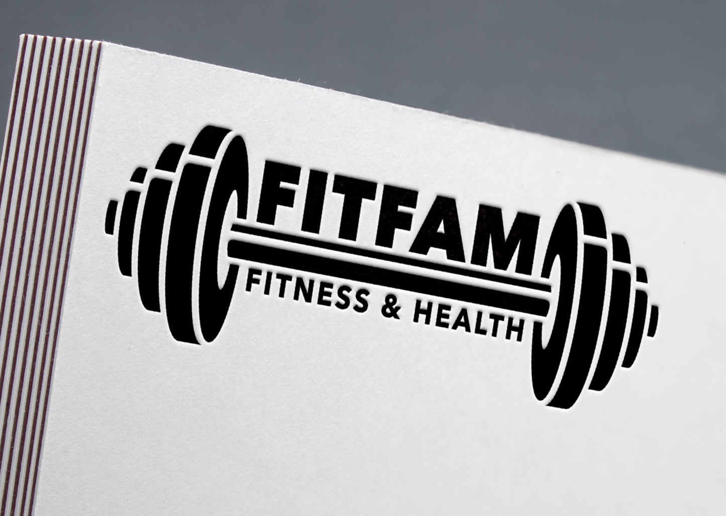 Fitness Logo | Barbell Design | Fitness Trainer | Personal Trainer Logo | Logo Design | Gym | Cross Fit | Weights | Barbell Design
