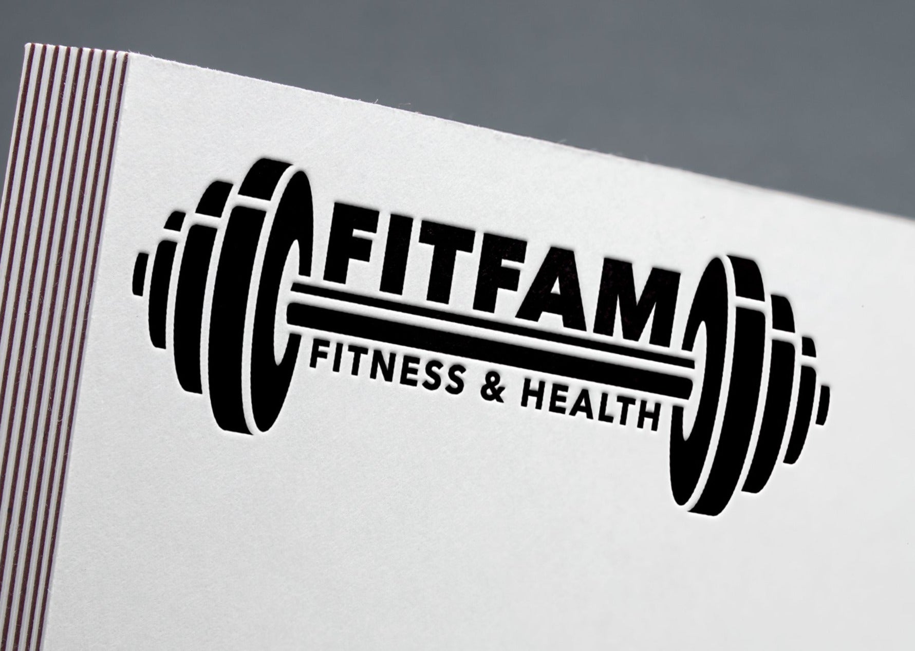 Fitness Logo | Barbell Design | Fitness Trainer | Personal Trainer Logo | Logo Design | Gym | Cross Fit | Weights | Barbell Design