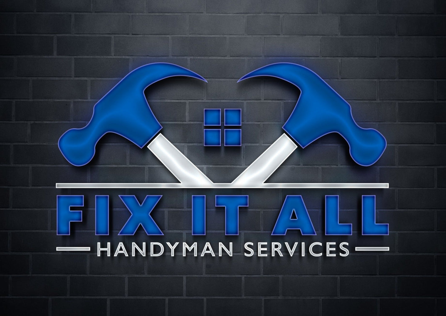 Copy of Logo Design - Construction Business | House Design | Hammer Design | HandyMan Services