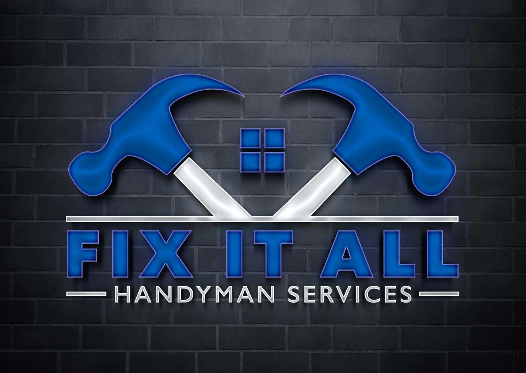 Copy of Logo Design - Construction Business | House Design | Hammer Design | HandyMan Services