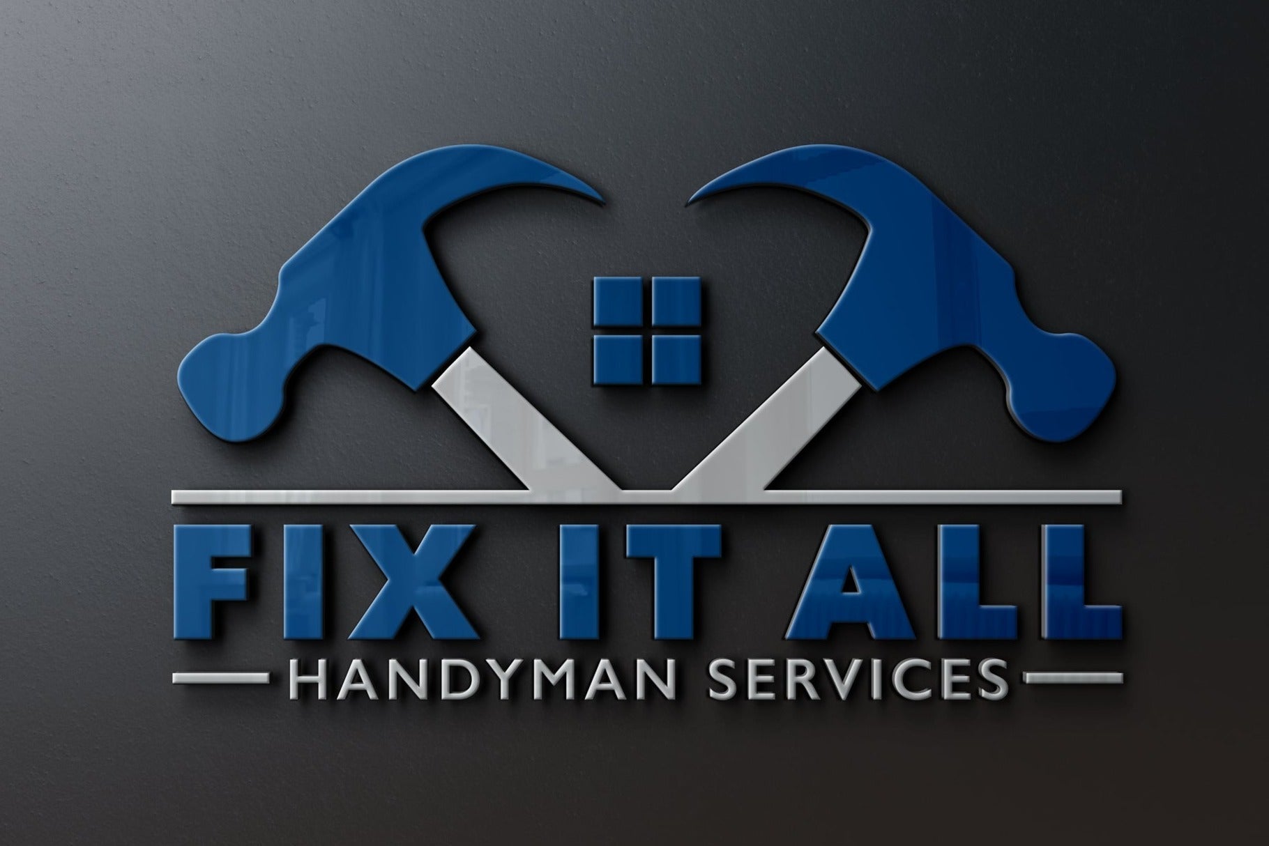 Copy of Logo Design - Construction Business | House Design | Hammer Design | HandyMan Services