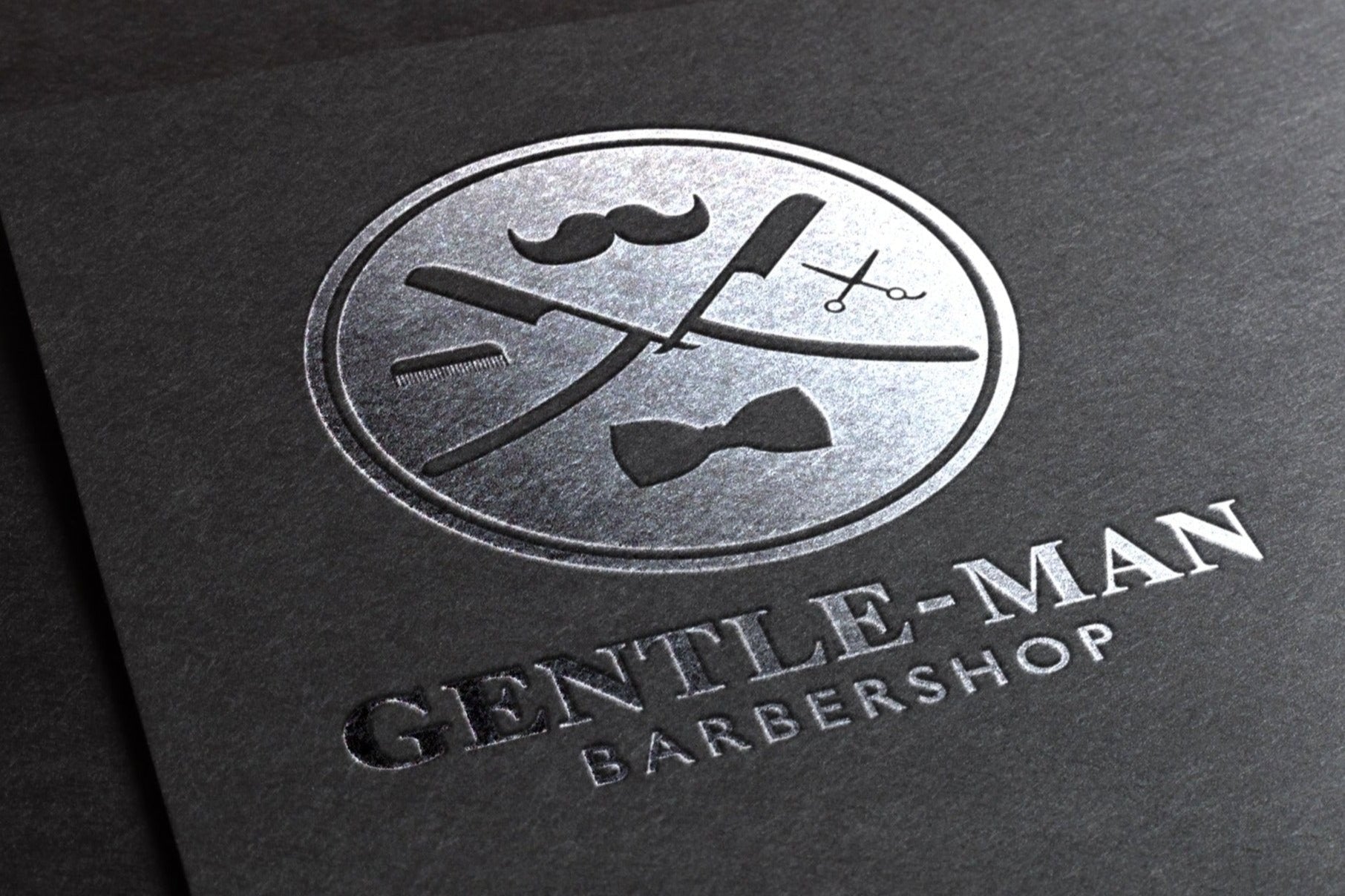 Barbershop Logo Design | Barber | Barber Shop Logo | Barber Logo | Mustache Design | Scissors | Comb