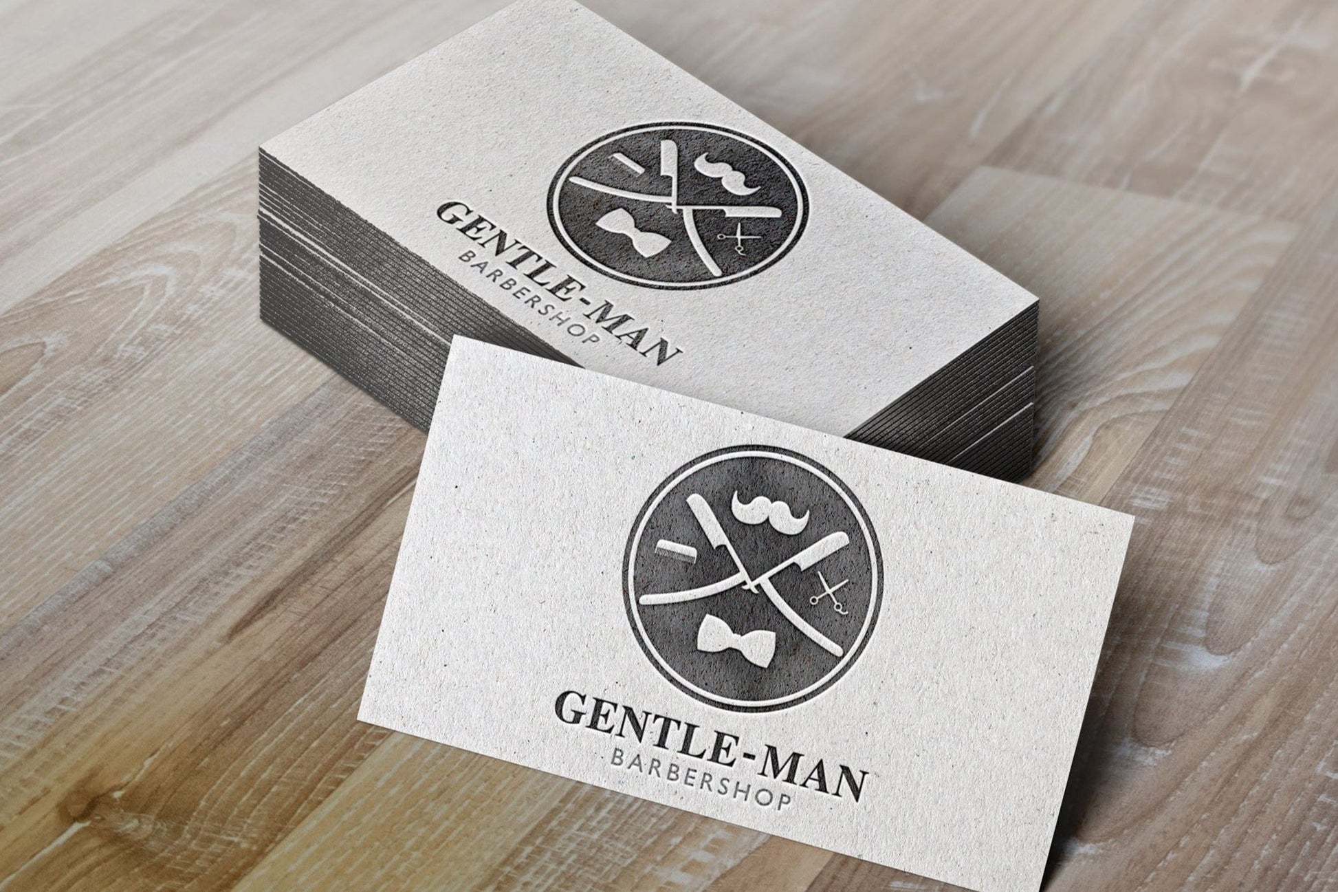 Barbershop Logo Design | Barber | Barber Shop Logo | Barber Logo | Mustache Design | Scissors | Comb
