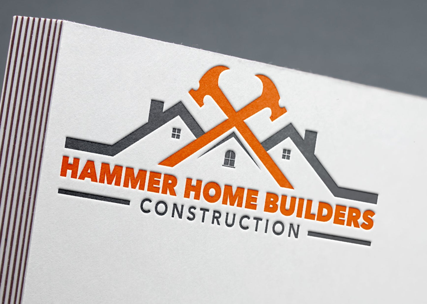 Construction Logo | Real Estate Logo | Logo Design | Real Estate Business | Construction Company | Roofing Logo | Roofers | Real Estate Agent