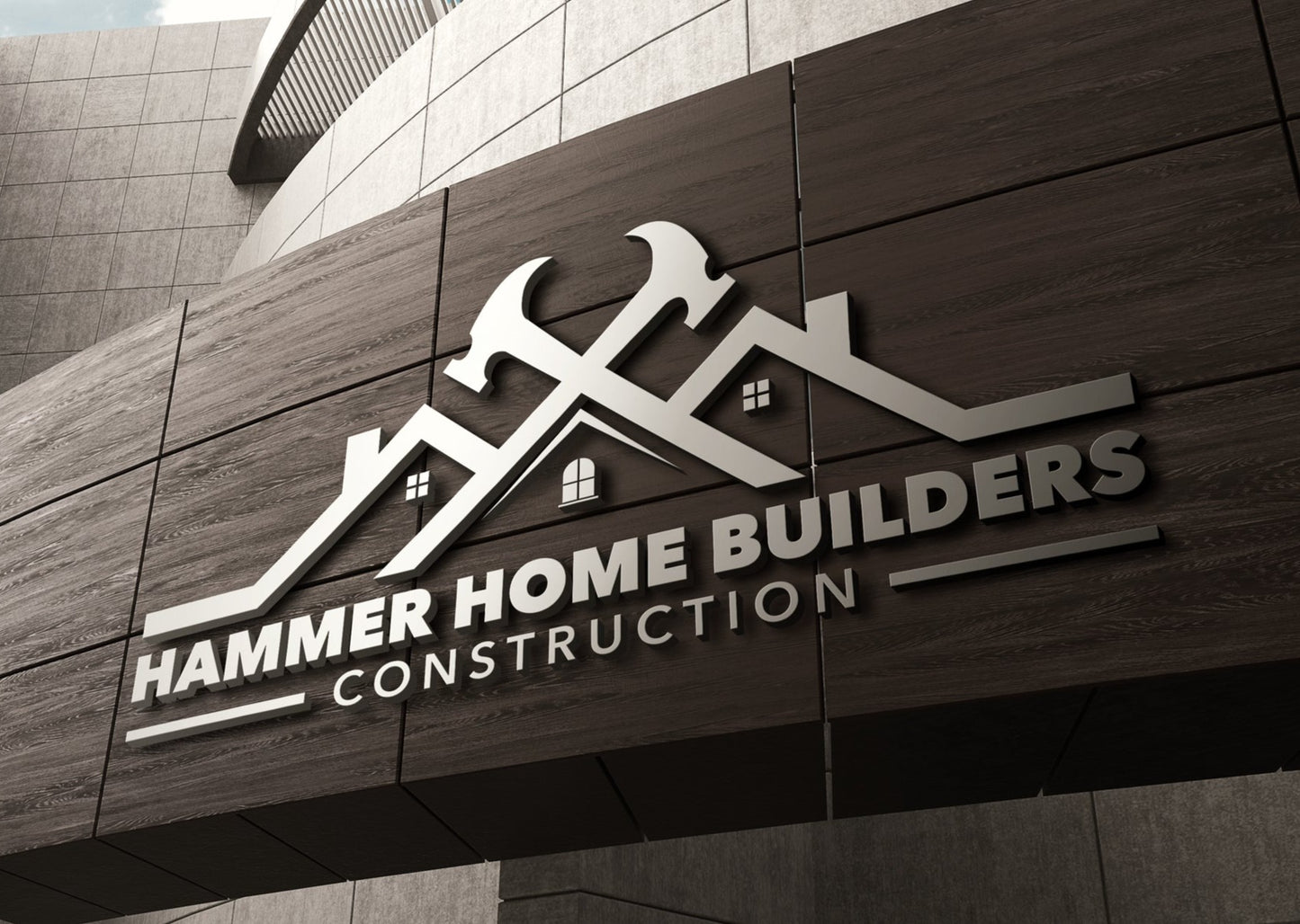 Construction Logo | Real Estate Logo | Logo Design | Real Estate Business | Construction Company | Roofing Logo | Roofers | Real Estate Agent