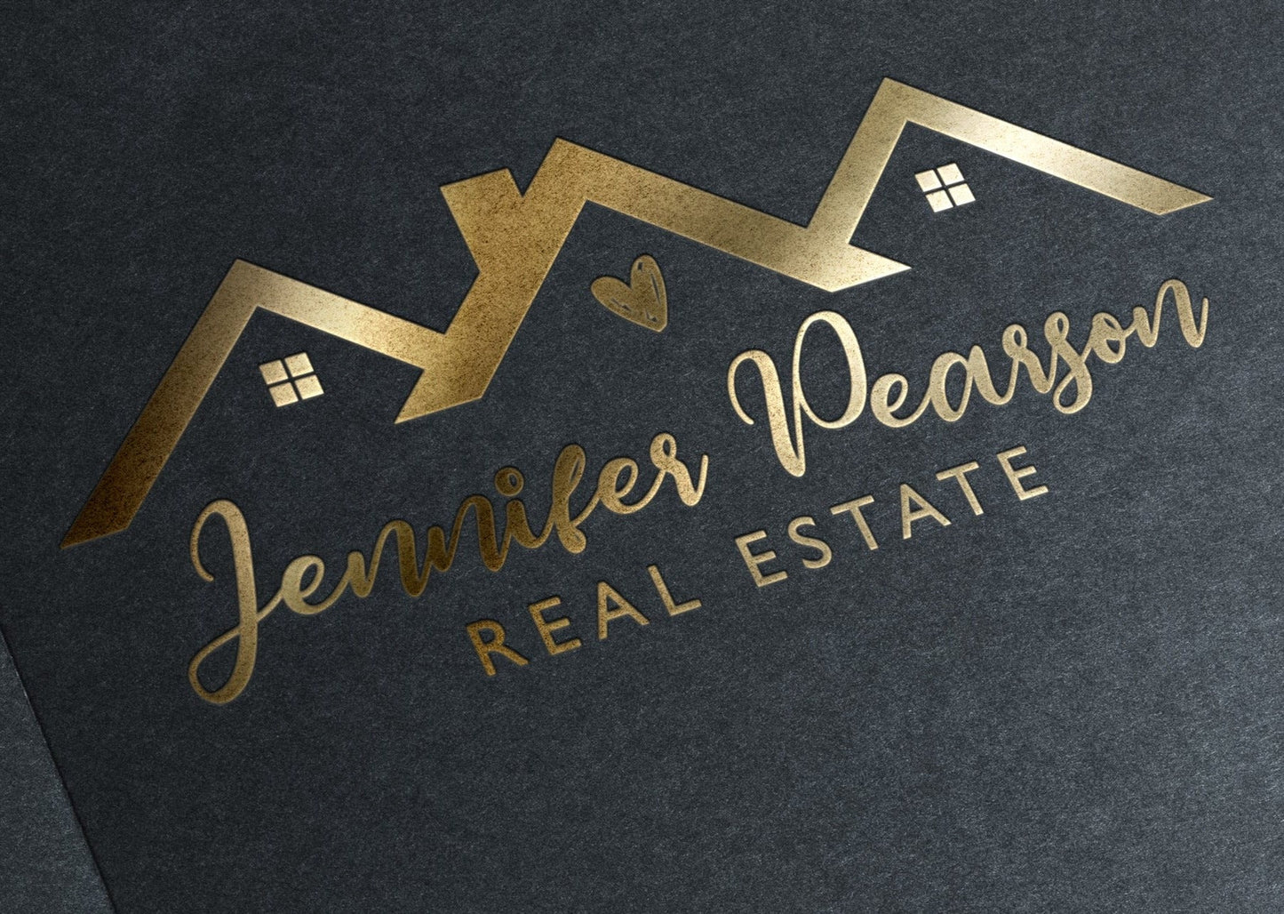 Real Estate Logo Design | Realtor Logo | Personal Branding | Logo Design | Realty | Property Management | Heart Design | Home | House