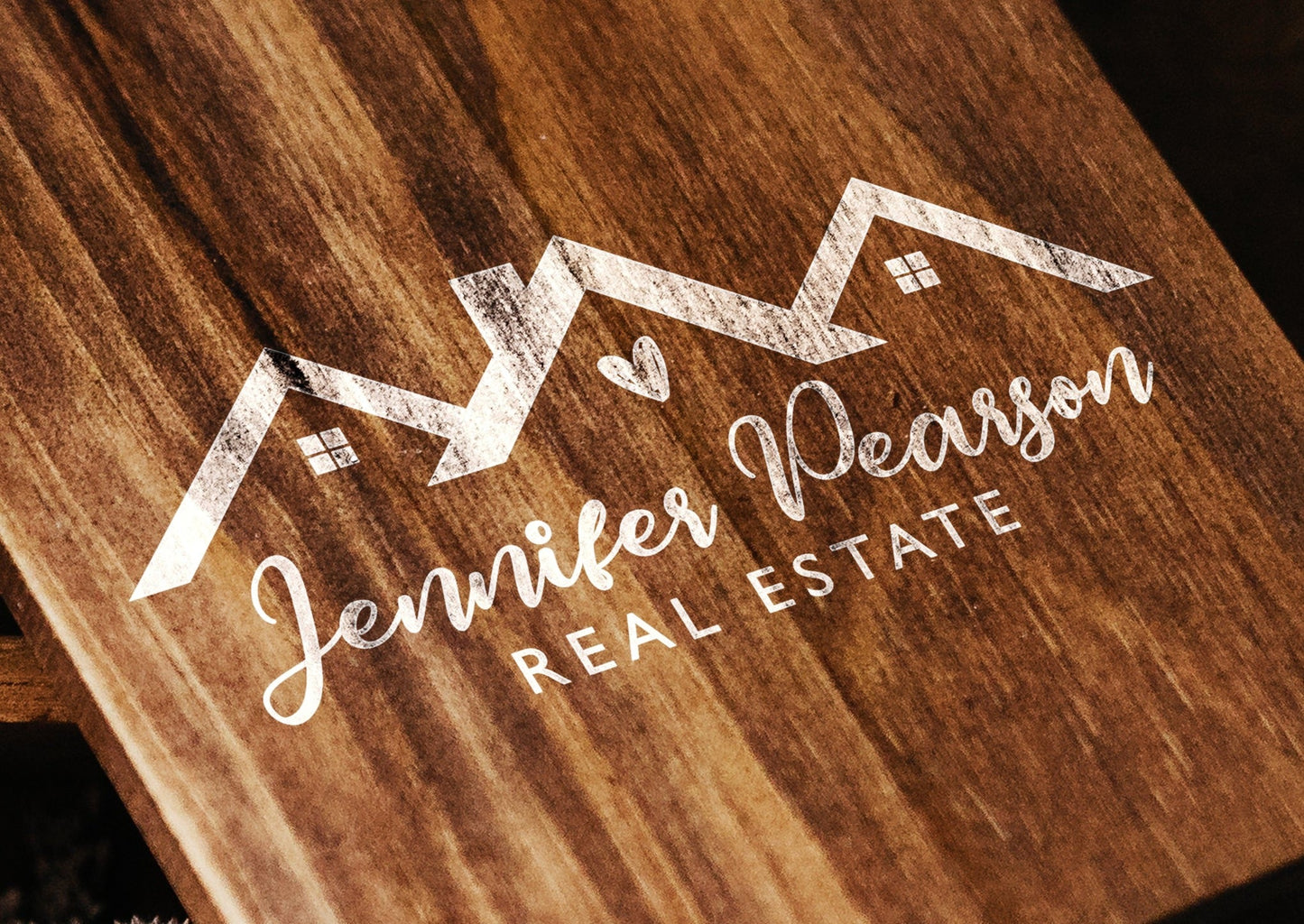 Real Estate Logo Design | Realtor Logo | Personal Branding | Logo Design | Realty | Property Management | Heart Design | Home | House