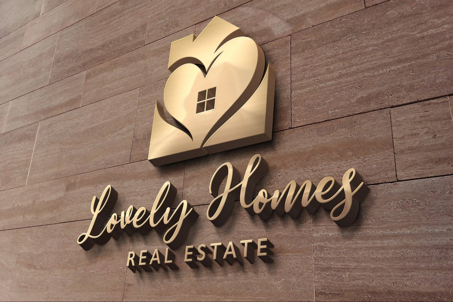 Logo Design | Realtor Logo | Real Estate Logo | Professional Logo | Real Estate Design | House Logo | Home Logo | Heart Design