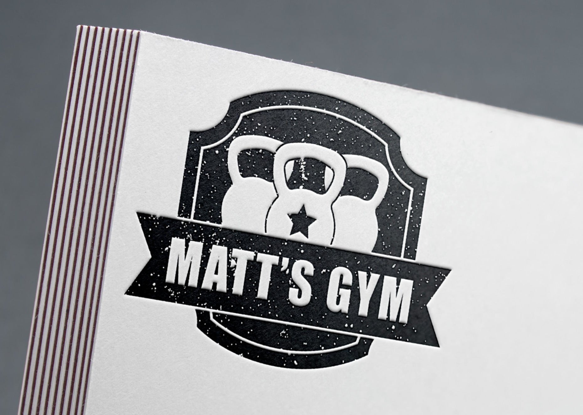 Fitness Logo | Barbell Design | Fitness Trainer | Personal Trainer Logo | Logo Design | Gym | Cross Fit | Weights | Barbell Design