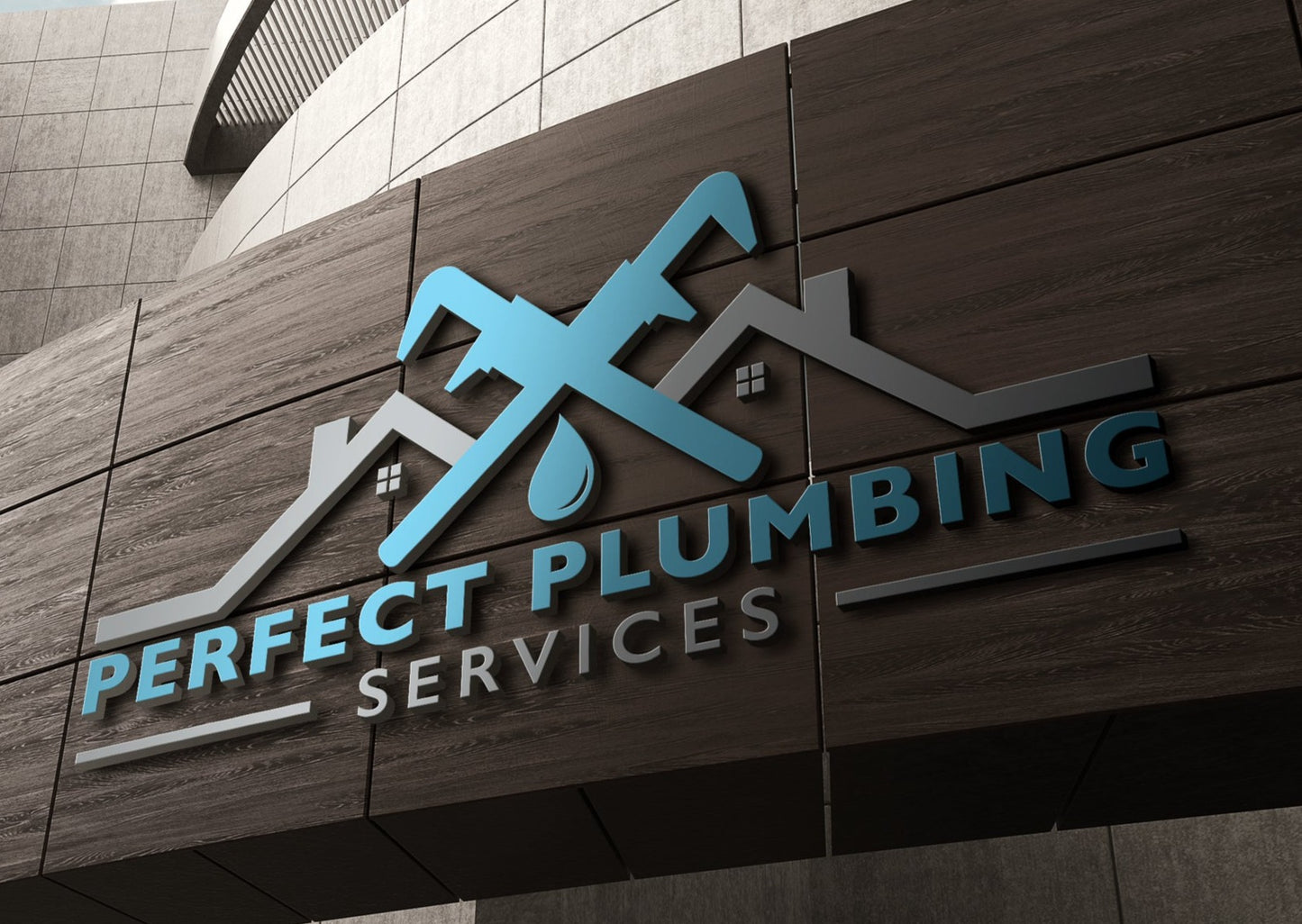 Logo Design - Plumber Design | Plumbing Service | Home Repair | Plumbing Company