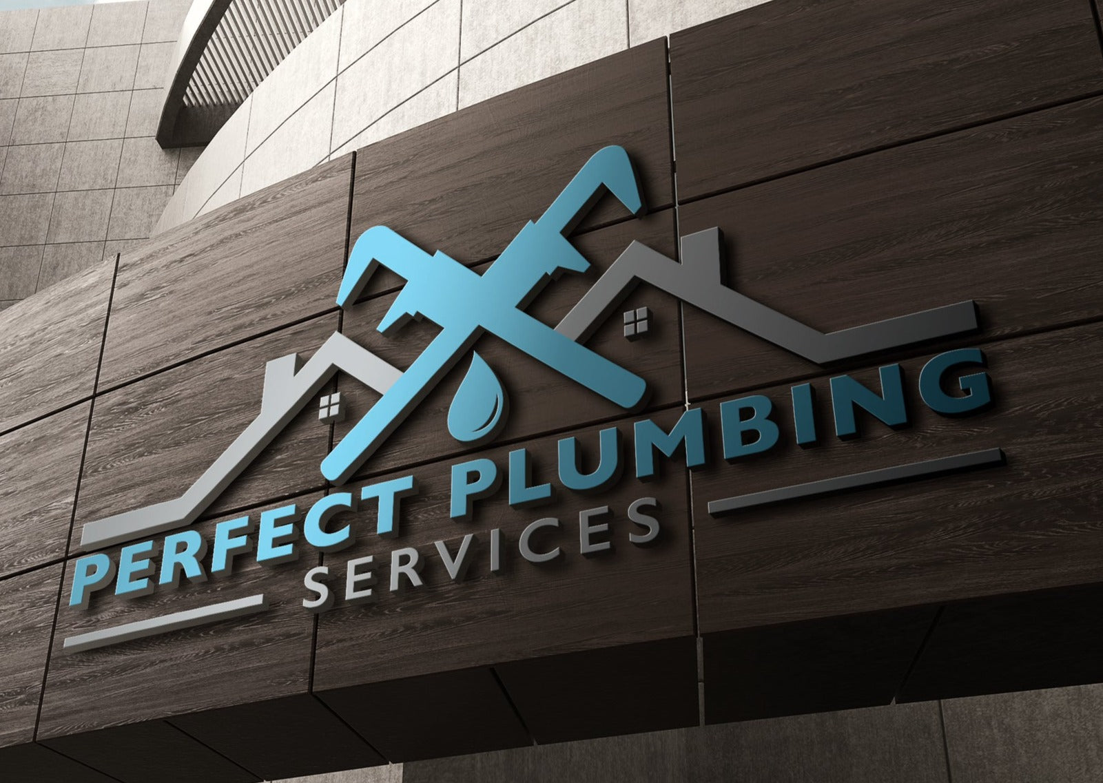 Logo Design - Plumber Design | Plumbing Service | Home Repair | Plumbing Company