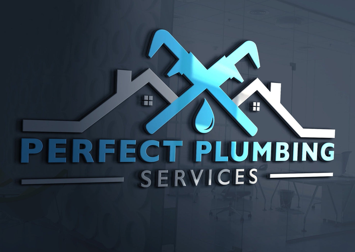 Logo Design - Plumber Design | Plumbing Service | Home Repair | Plumbing Company