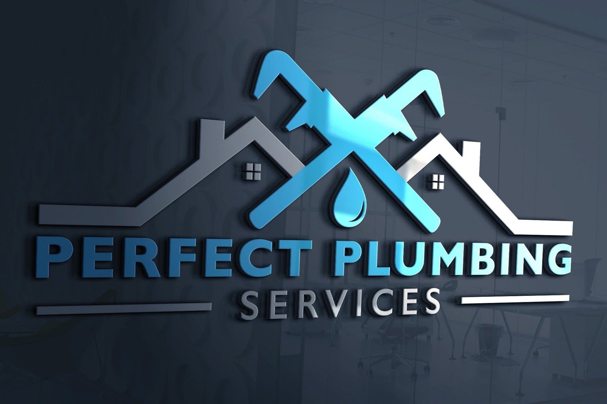 Logo Design - Plumber Design | Plumbing Service | Home Repair | Plumbing Company