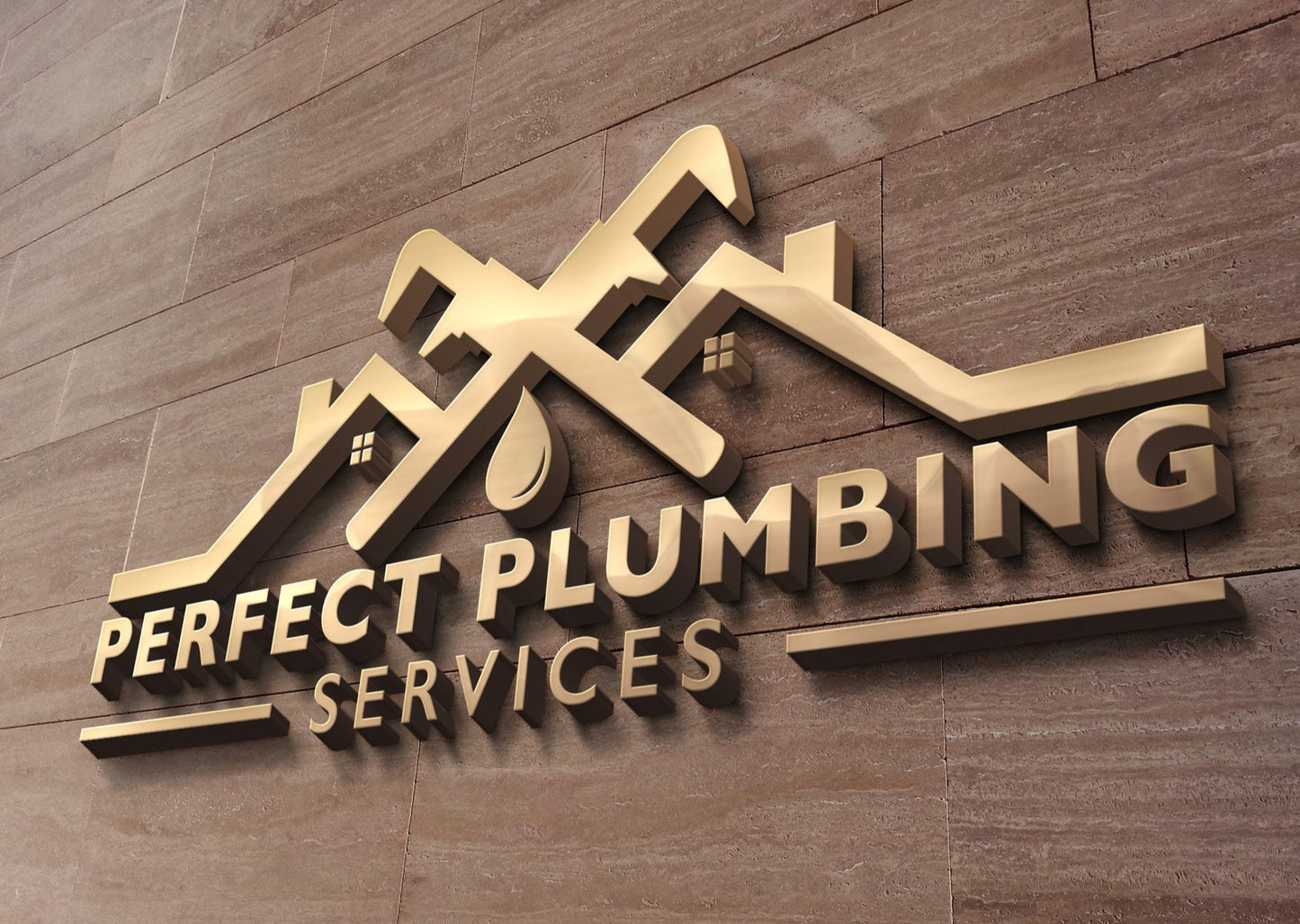 Logo Design - Plumber Design | Plumbing Service | Home Repair | Plumbing Company
