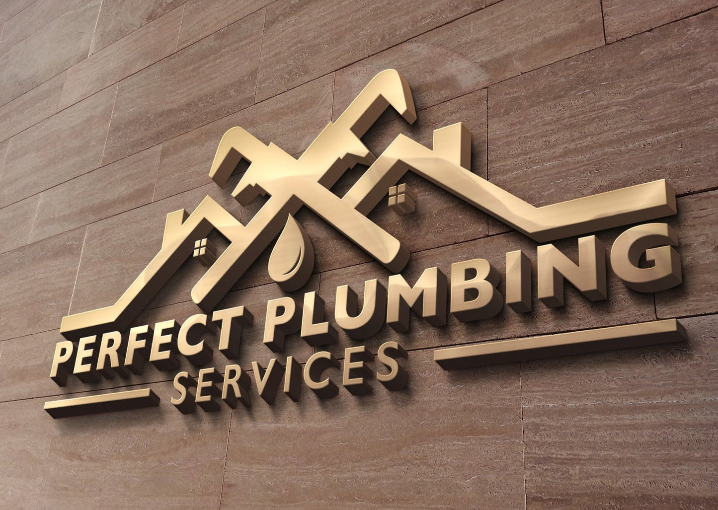 Logo Design - Plumber Design | Plumbing Service | Home Repair | Plumbing Company