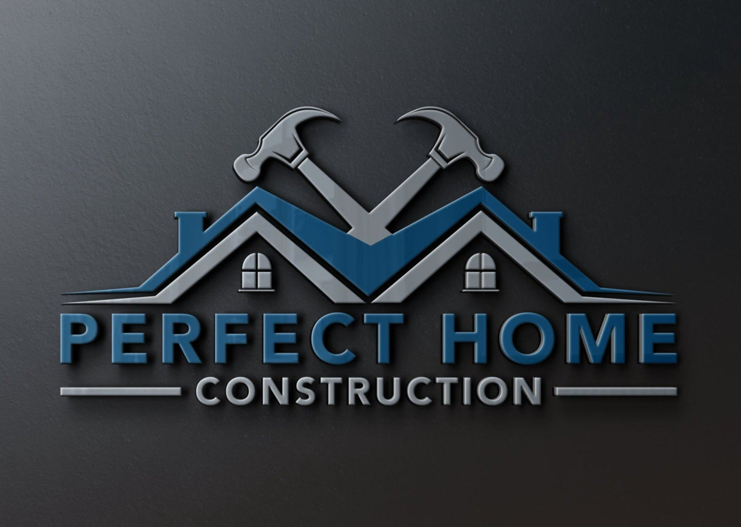 Logo Design - Roofing Business | Construction Company | Home Decor | Hammer Design | Construction