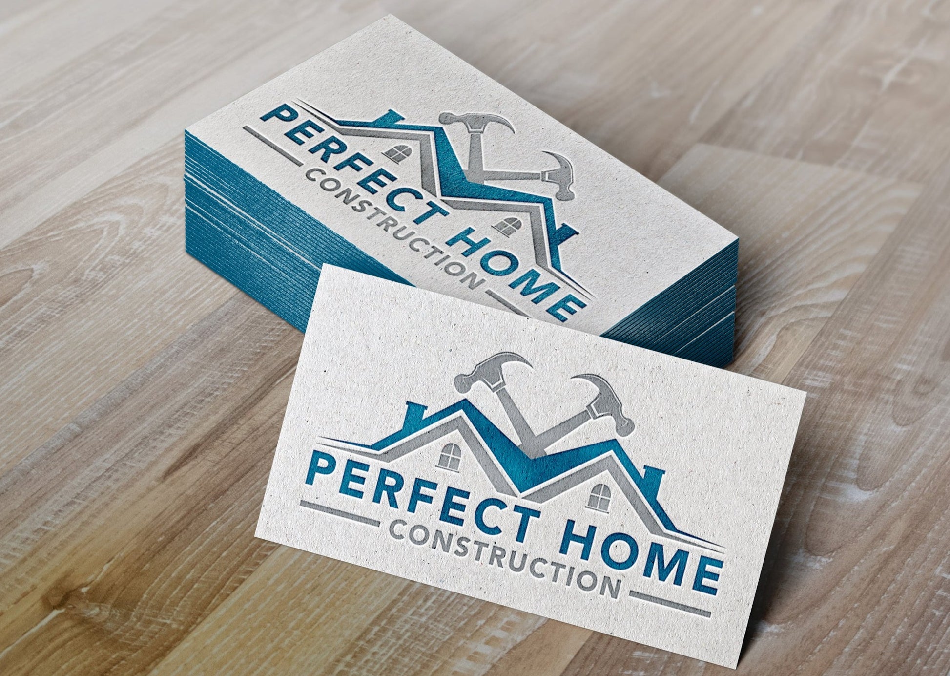 Logo Design - Roofing Business | Construction Company | Home Decor | Hammer Design | Construction
