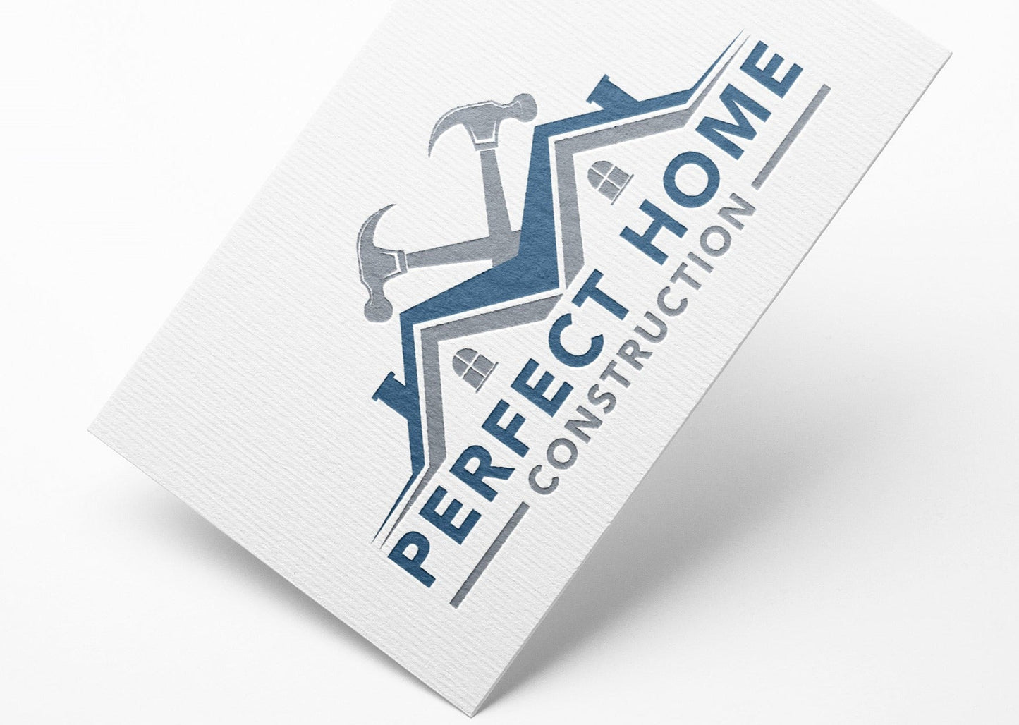 Logo Design - Roofing Business | Construction Company | Home Decor | Hammer Design | Construction