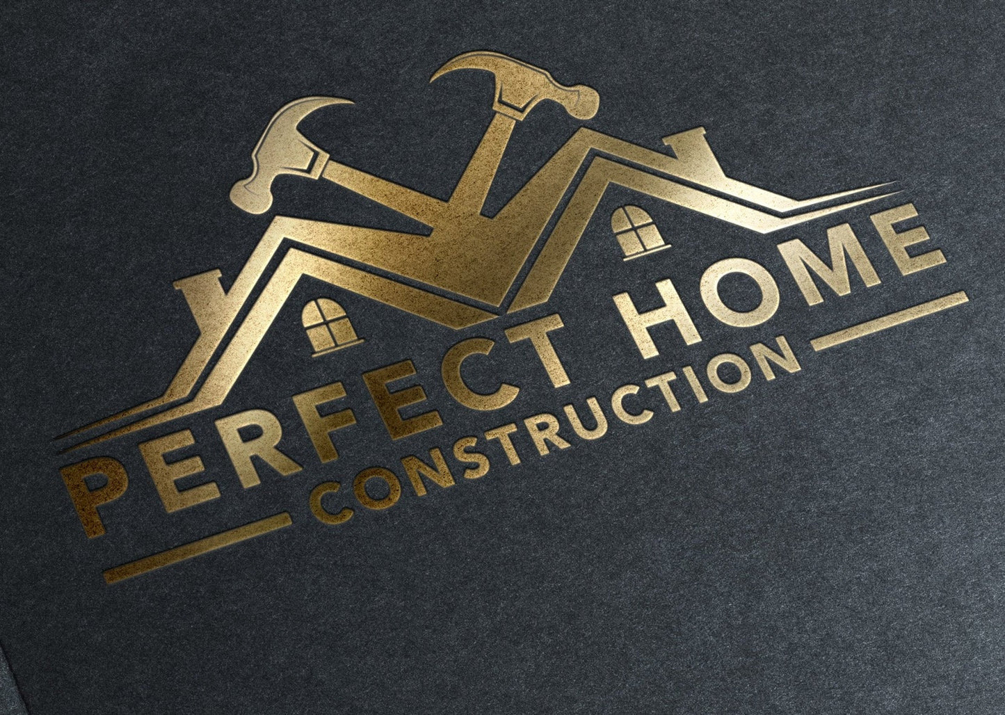 Logo Design - Roofing Business | Construction Company | Home Decor | Hammer Design | Construction