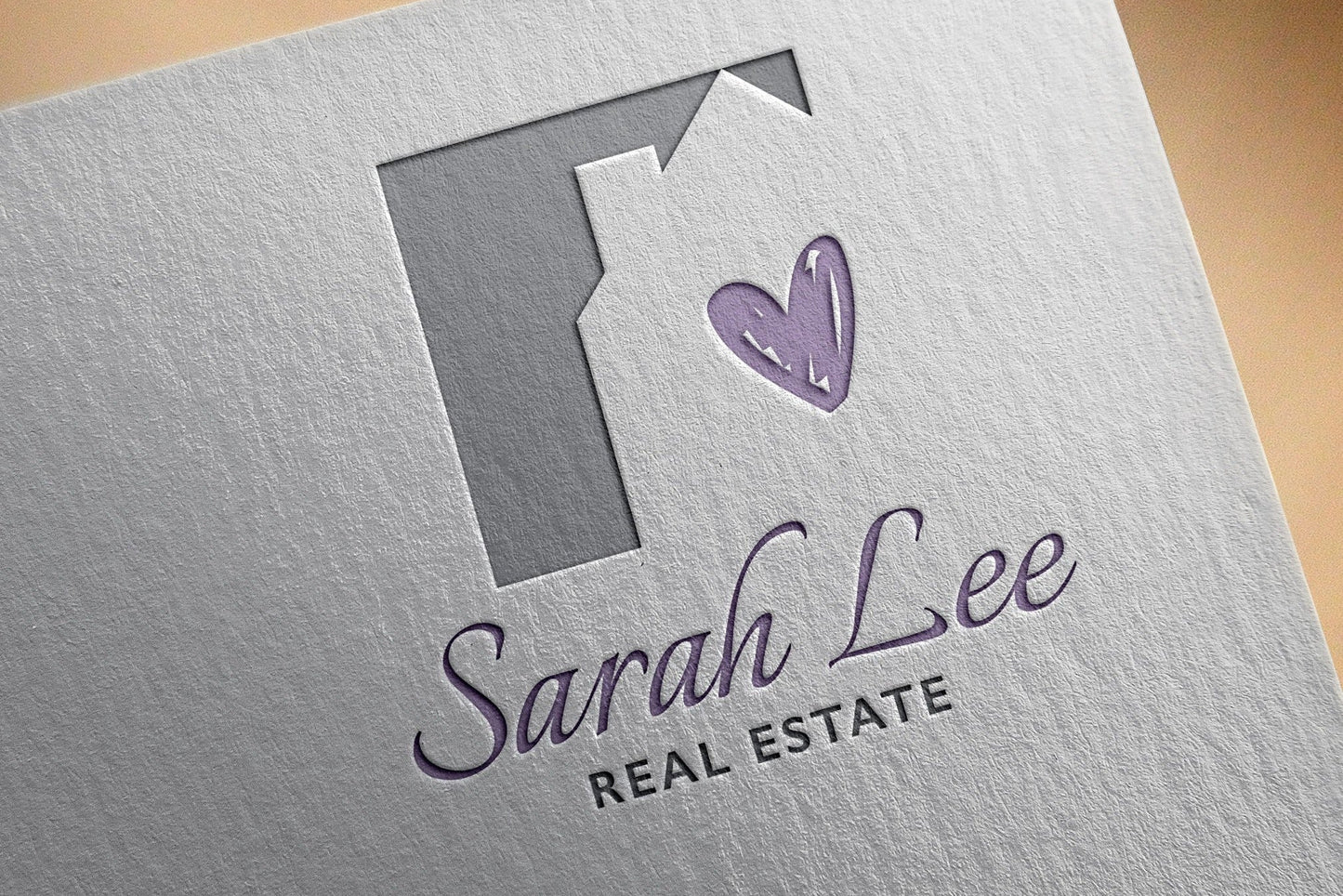 Logo Design - Real Estate Logo | Realtor Logo | Heart Design | Realtor Design | Realty Logo