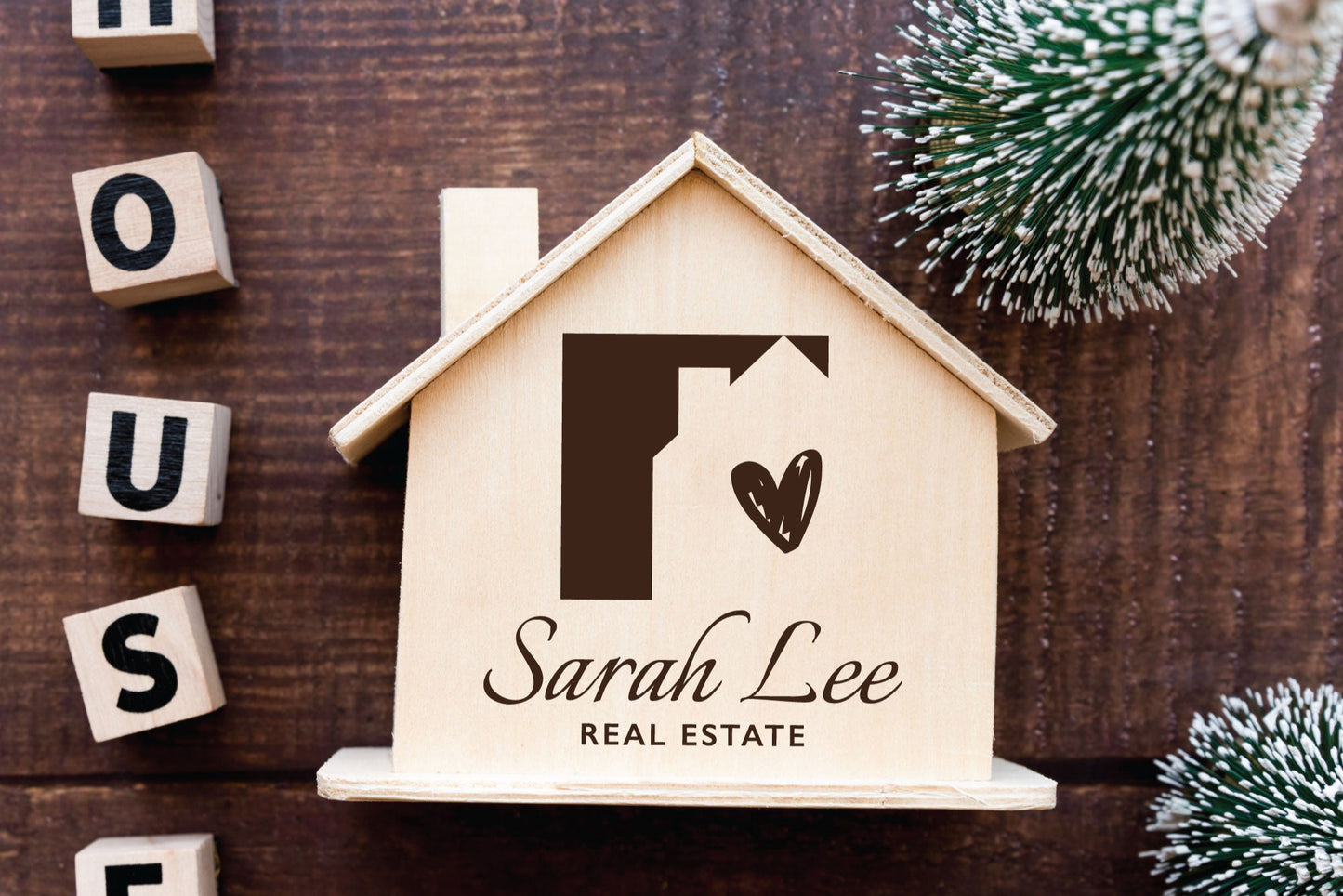 Logo Design - Real Estate Logo | Realtor Logo | Heart Design | Realtor Design | Realty Logo