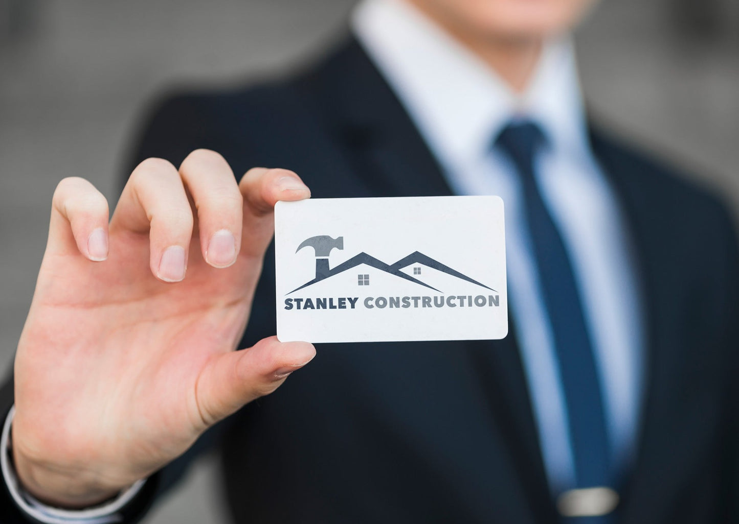Logo Design - Construction Company | Construction Business | Hammer Design | House Design